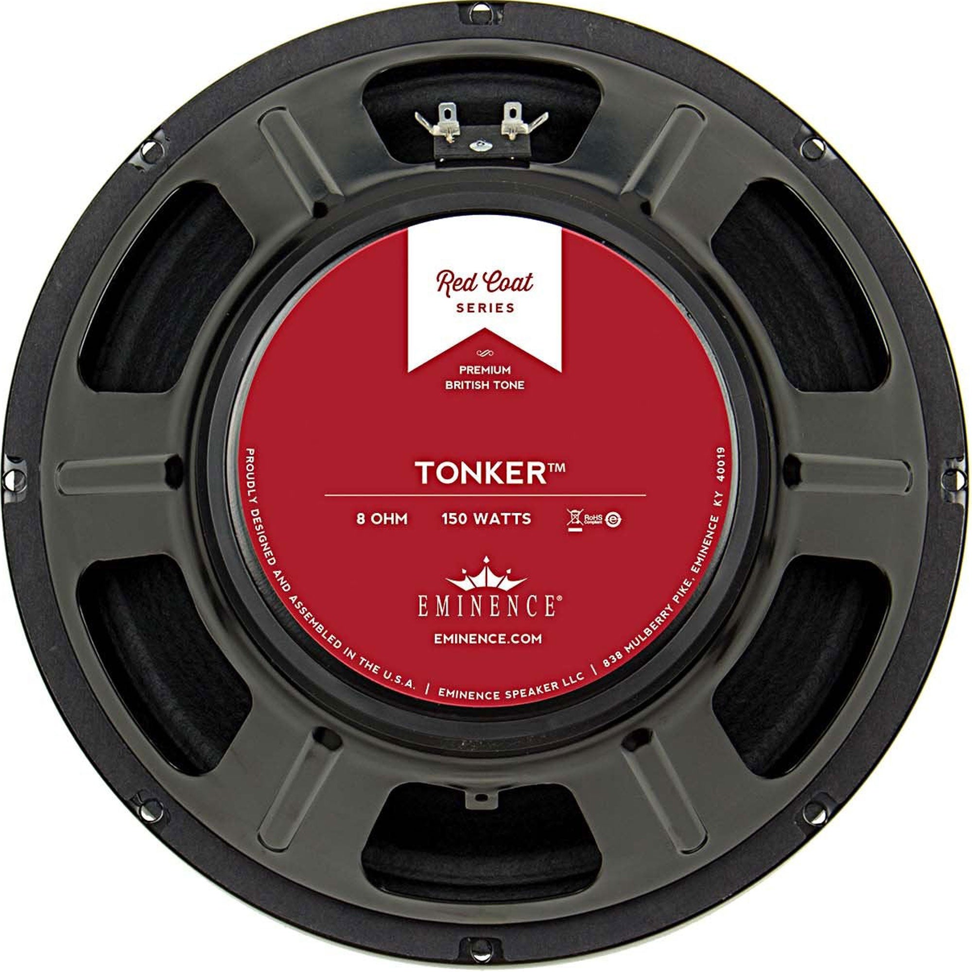 Eminence The Tonker 12" Guitar Speaker, 8 Ohm