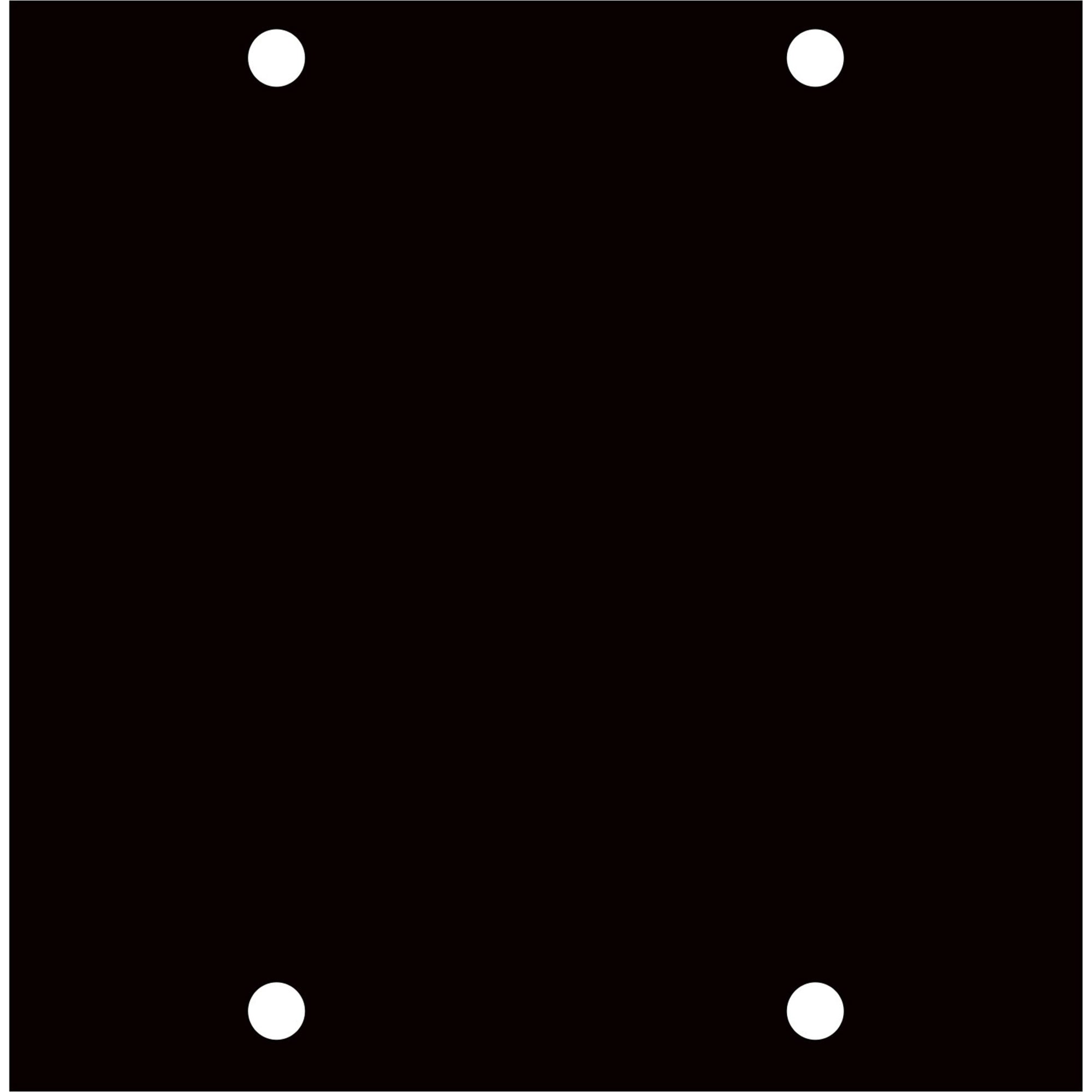 Middle Atlantic UCPB1 Blank UCP Panel (Single Width)