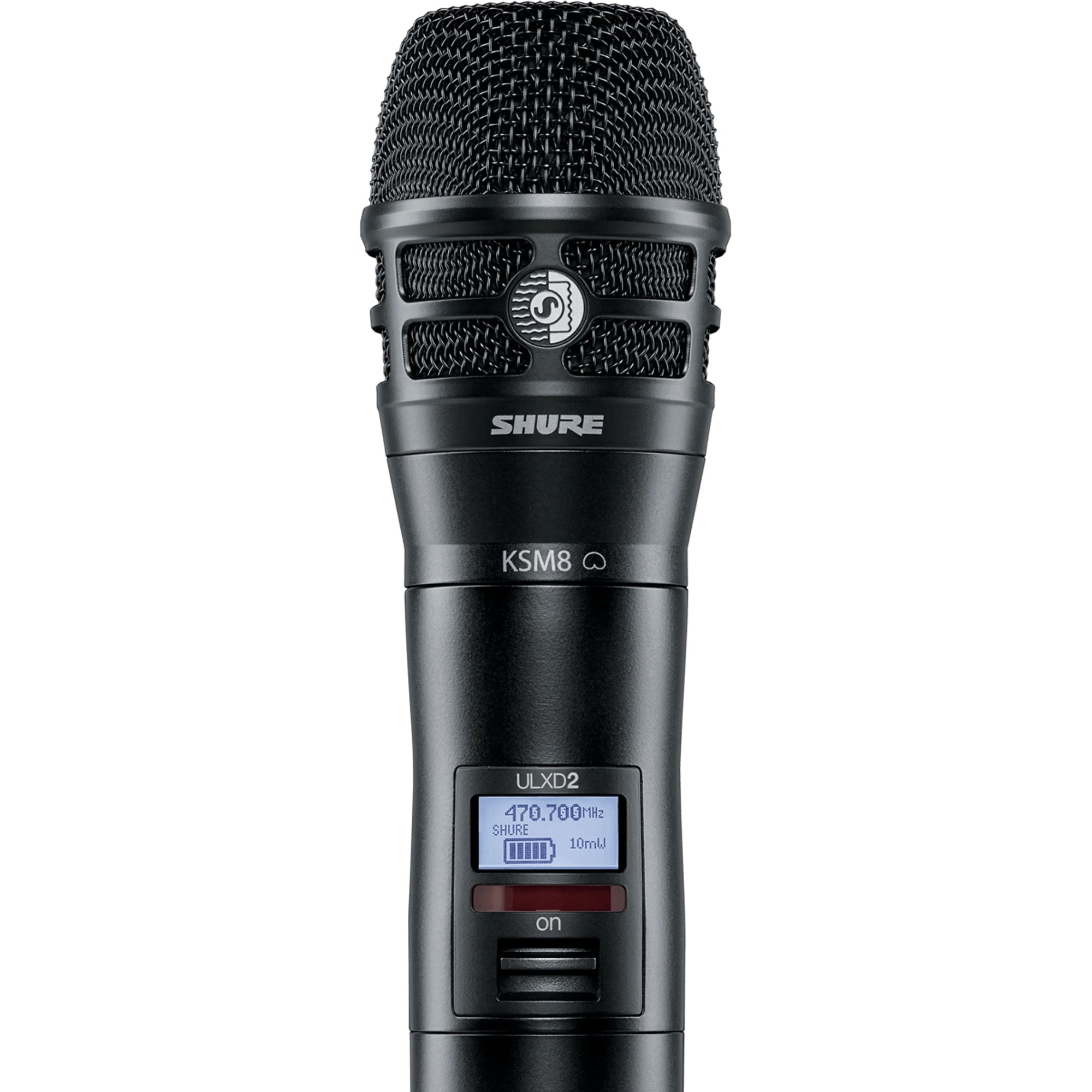 Shure ULXD2/K8B Handheld Wireless Transmitter with KSM8 Capsule (G57: 470-608 MHz)