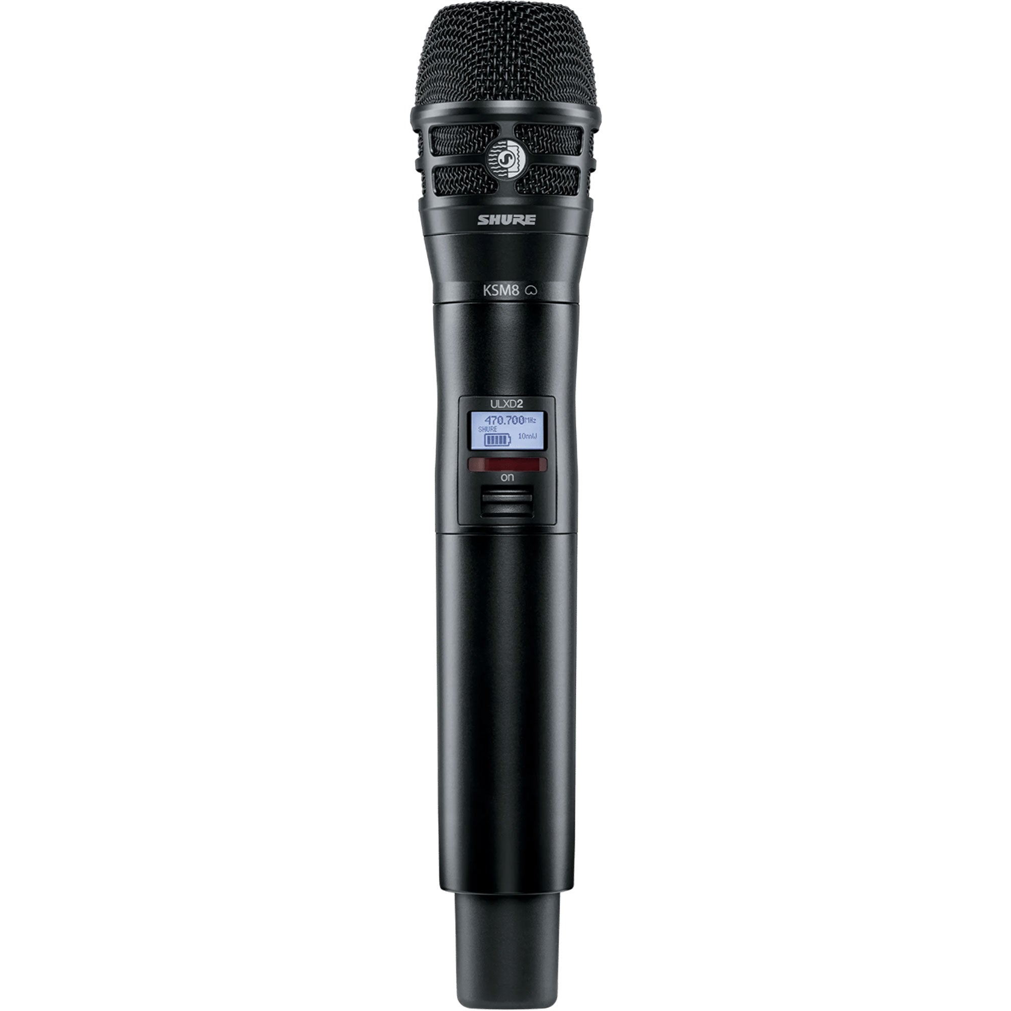 Shure ULXD2/K8B Handheld Wireless Transmitter with KSM8 Capsule (G57: 470-608 MHz)