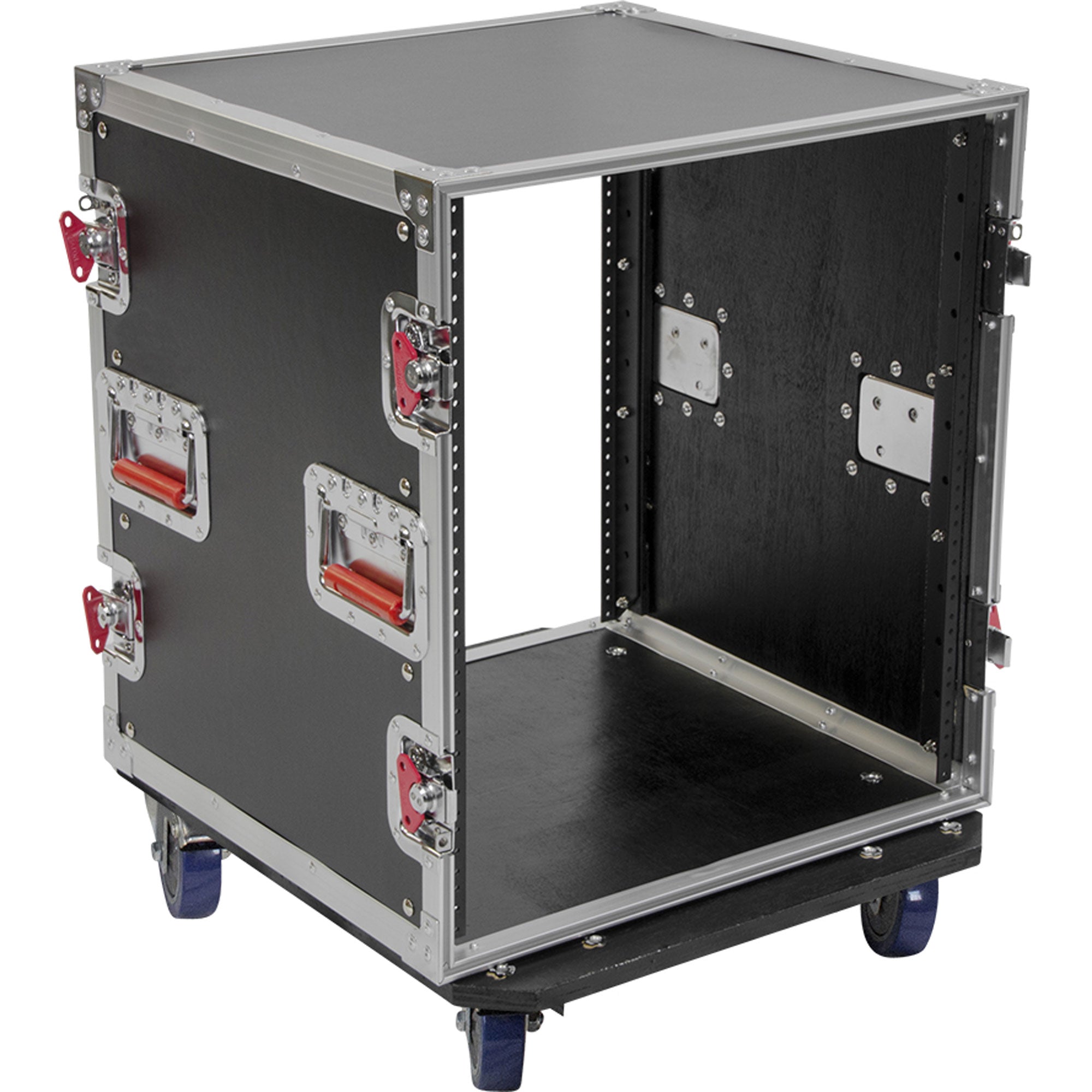 Gator Cases G-TOUR 12U CAST Standard Road Rack Case with Casters (12U)