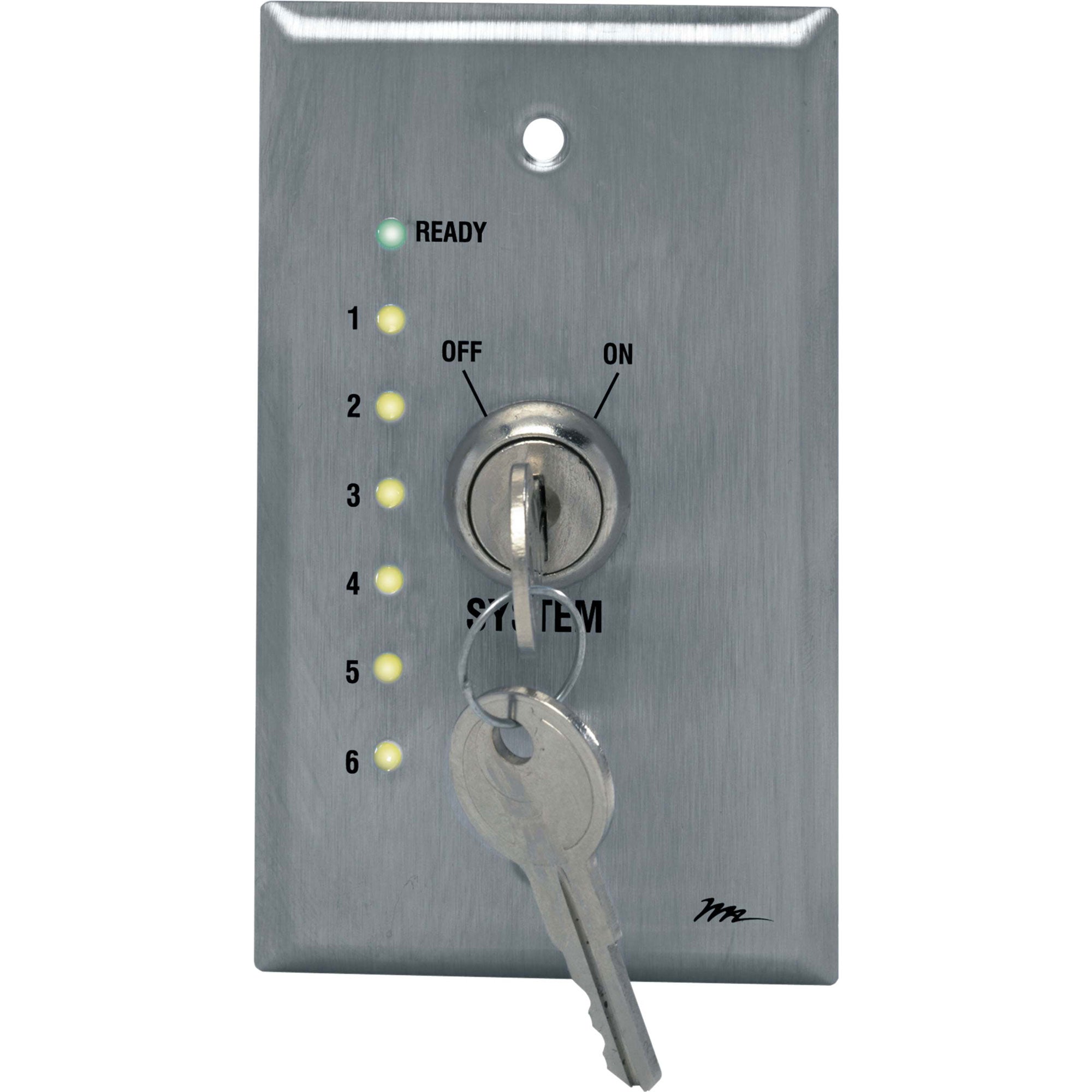 Middle Atlantic USC-KL Remote Wallplate Key Switch with LEDs