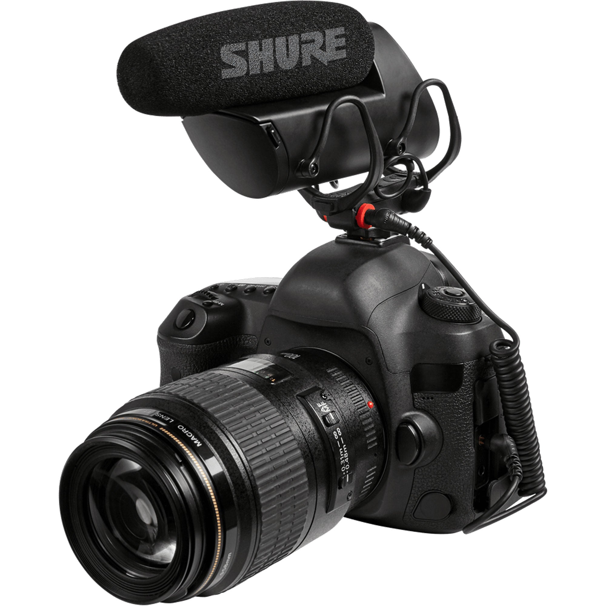 Shure VP83F LensHopper Camera Mount Shotgun Microphone with Recording