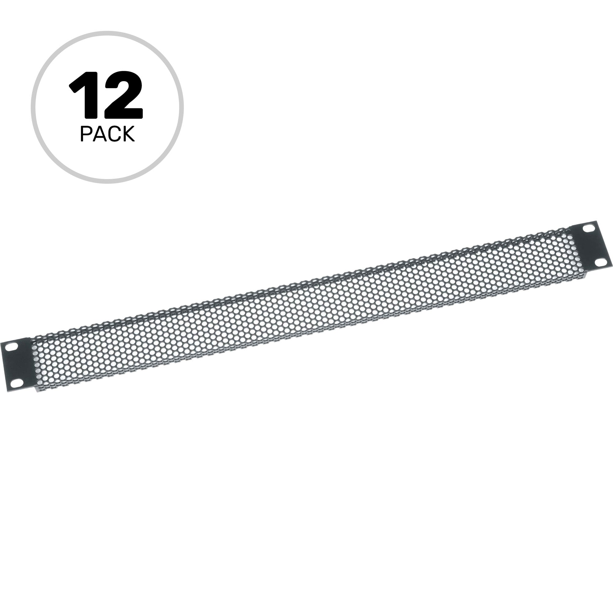 Middle Atlantic VT1-CP12 Rack Vent Panel 1U (12 Pack)