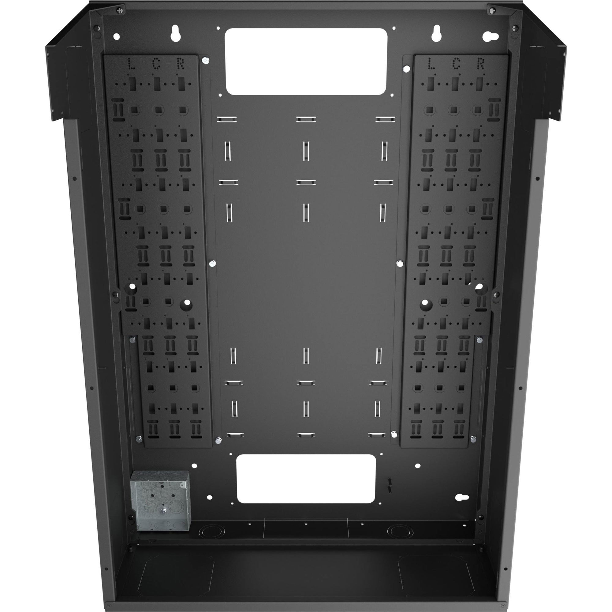 Middle Atlantic VWM-BPSD-4210-BW Split Door Back Pan (Black)