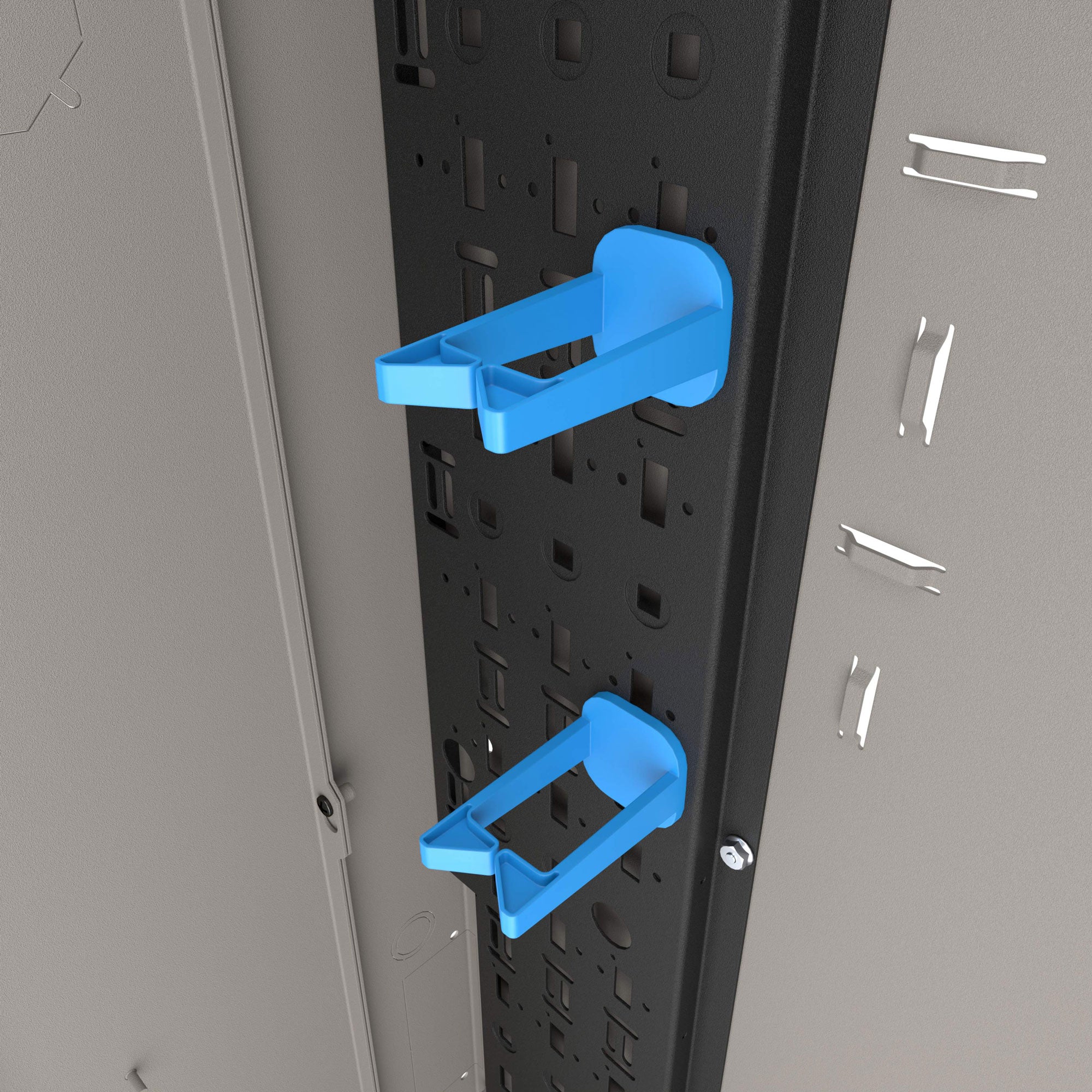 Middle Atlantic VWM-PD-4-36K-PW Wall Rack (Putty)