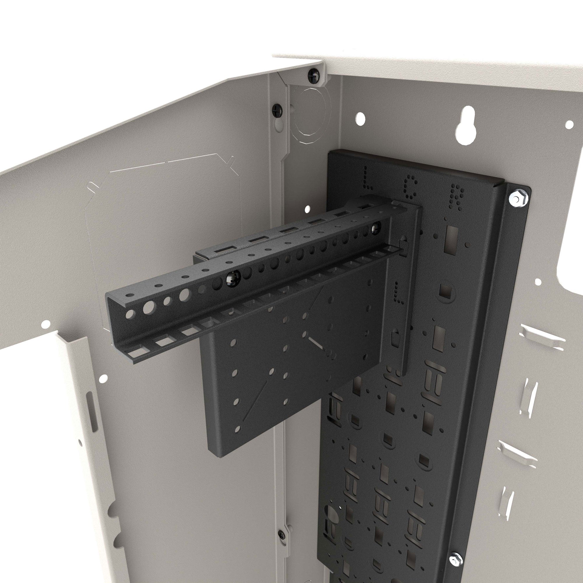 Middle Atlantic VWM-BPSD-3616-BW Split Door Back Pan (Black)