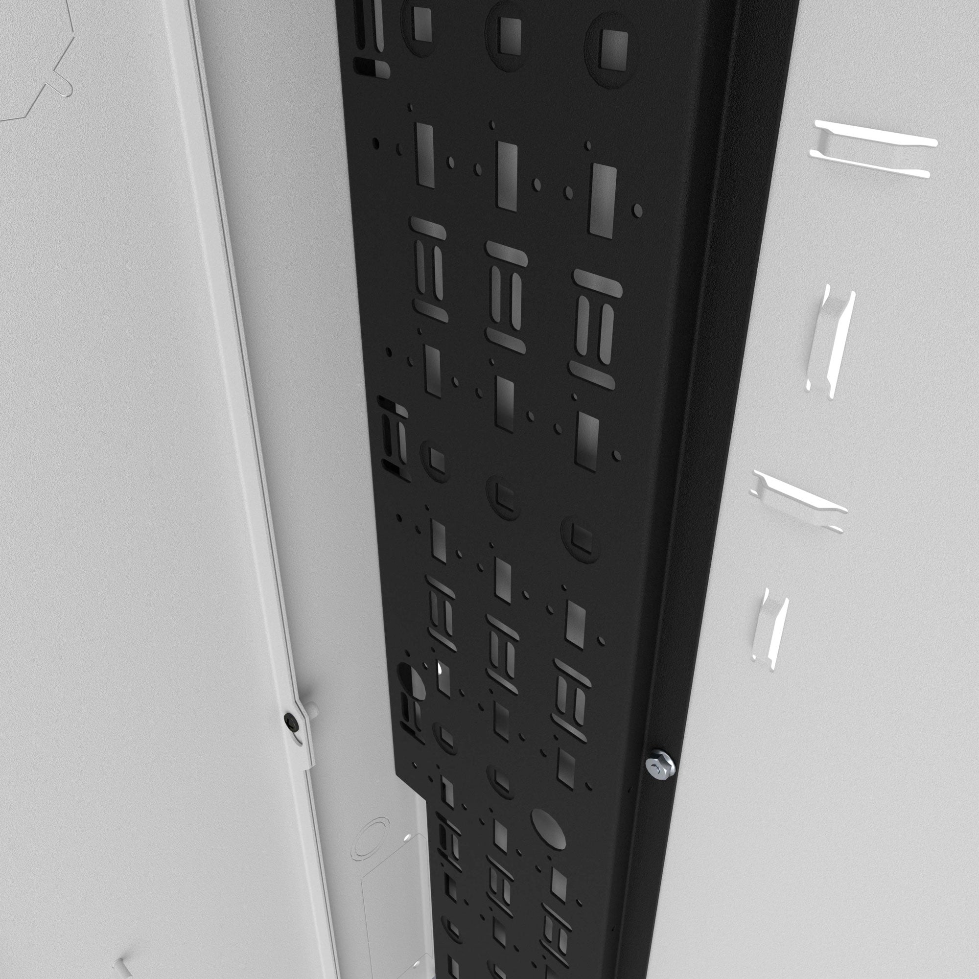 Middle Atlantic VWM-BPSD-4216-WT Split Door Back Pan (White)