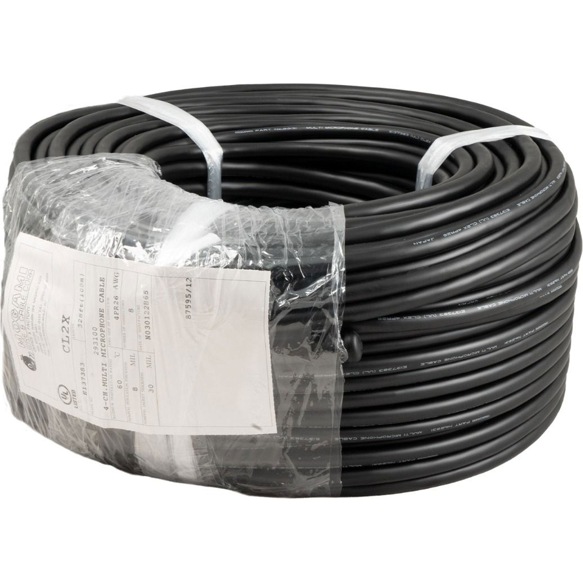 Mogami W2931 4-Channel Audio Snake Cable (328'/100m Roll)