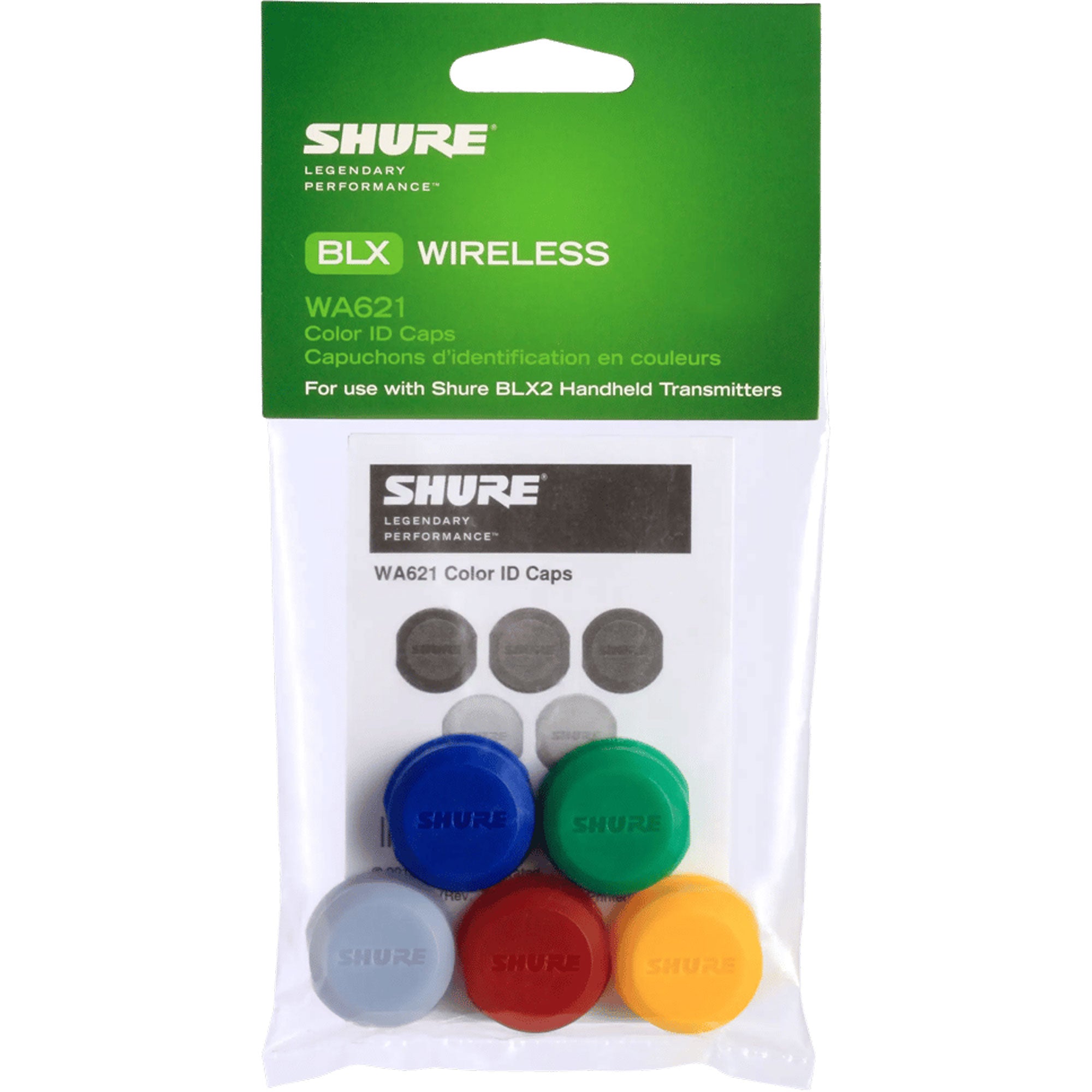 Shure WA621 Color ID Caps for BLX2