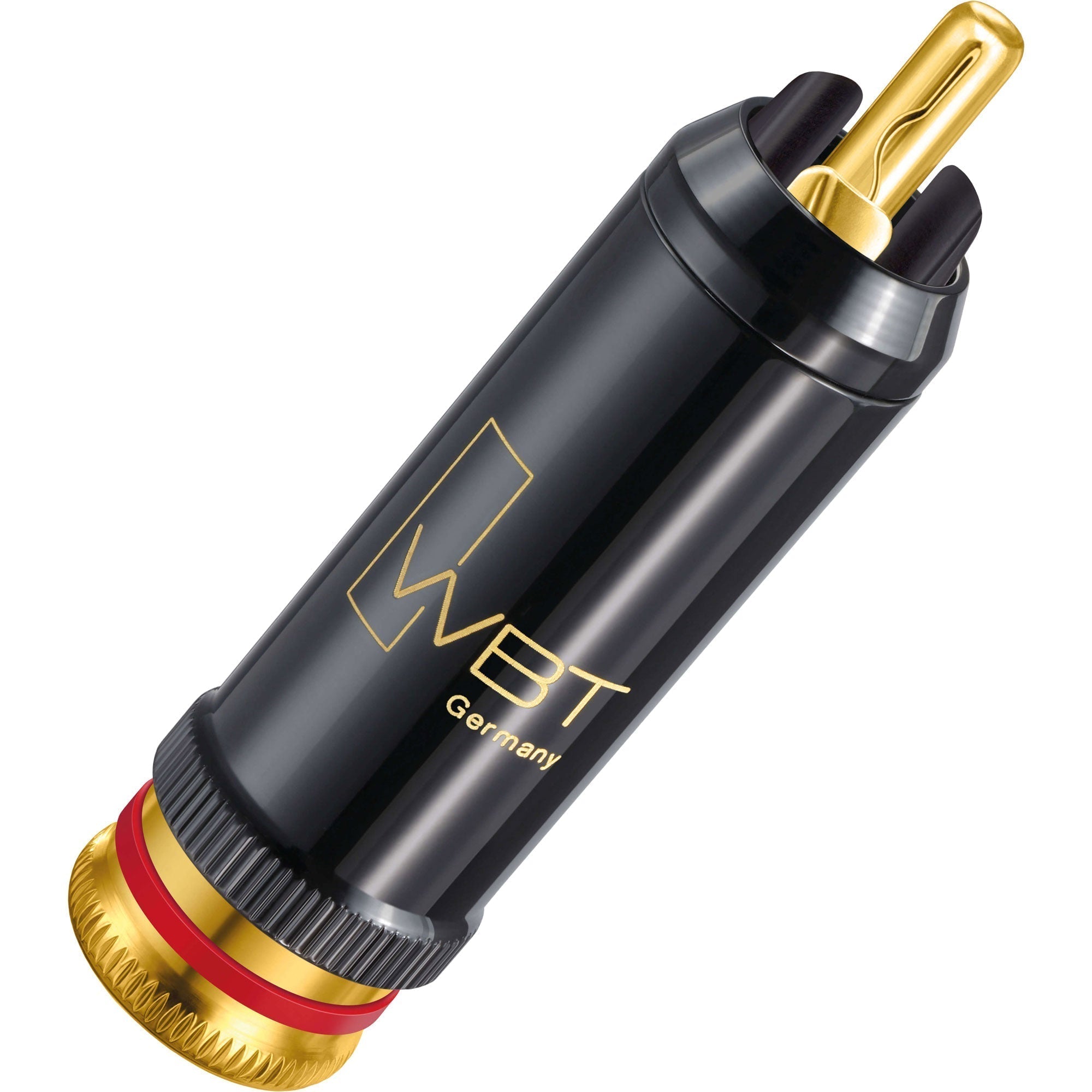 WBT 0102-Cu NextGen Gold Topline Male RCA Connector (Single, White)