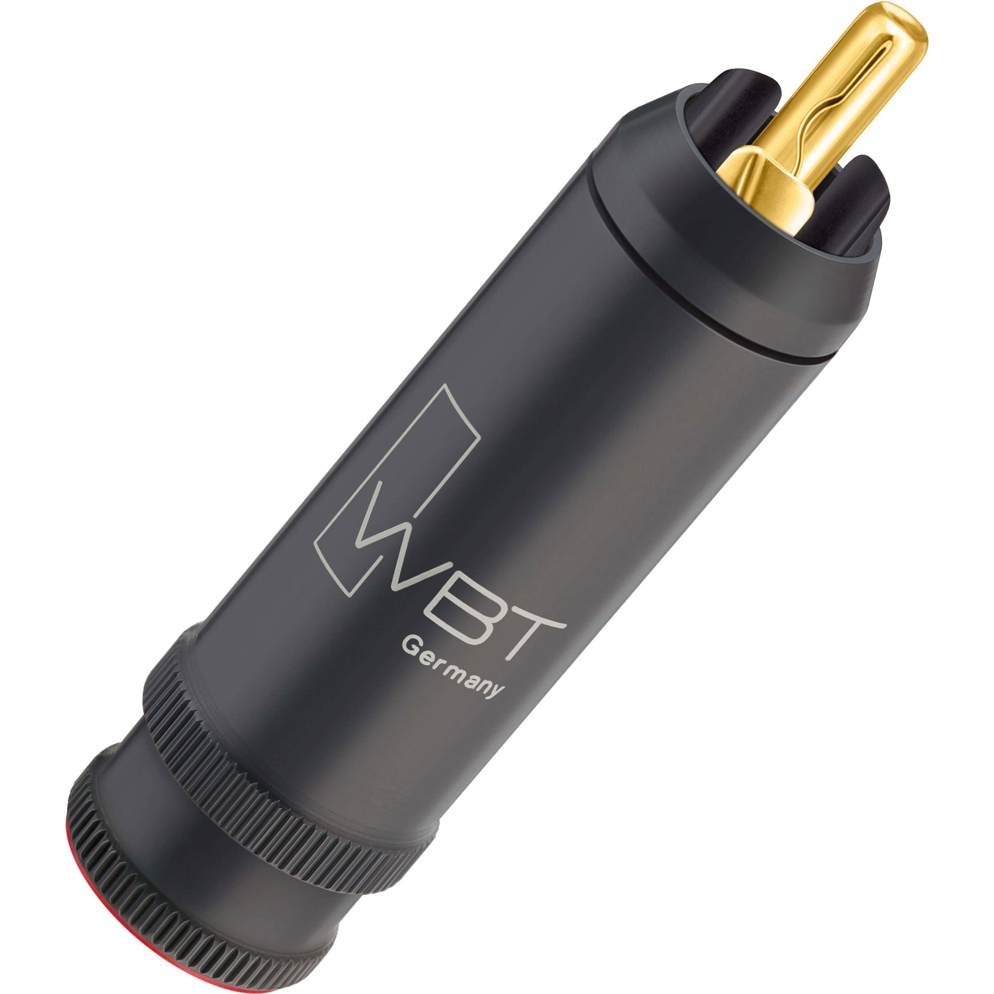 WBT 0114-Cu NextGen Gold Topline Male RCA Connector (Single, Red)