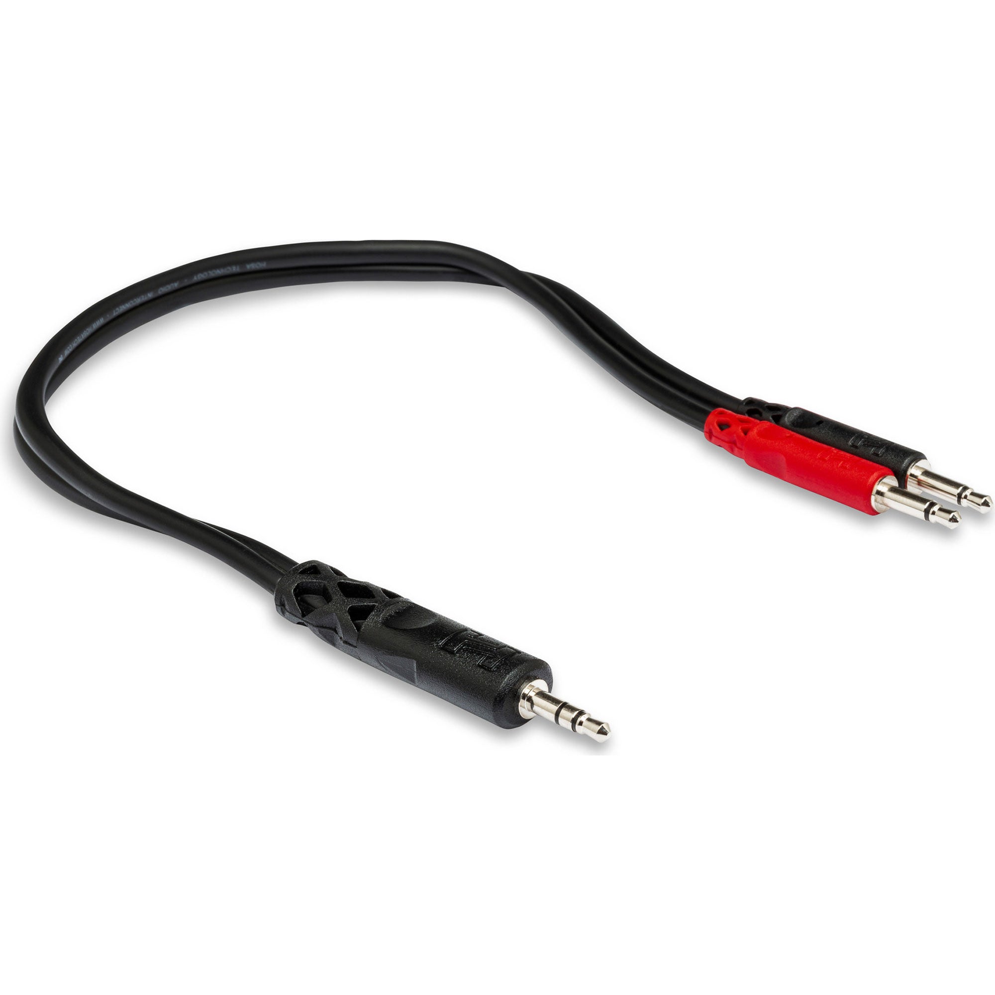 Hosa YMM-152 Male 3.5mm TRS to Dual Male 3.5mm TS Stereo Breakout Cable