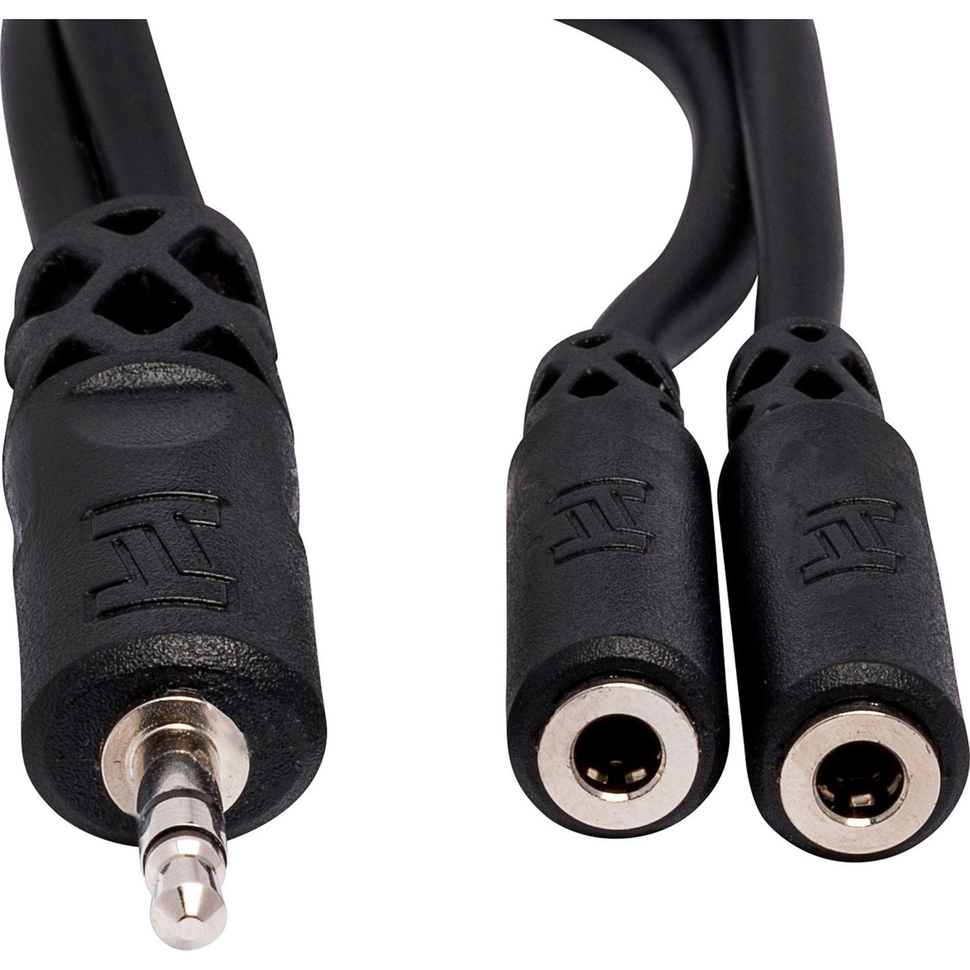 Hosa YMM-232 Male 3.5mm TRS to Dual Female 3.5mm TRS Y Cable