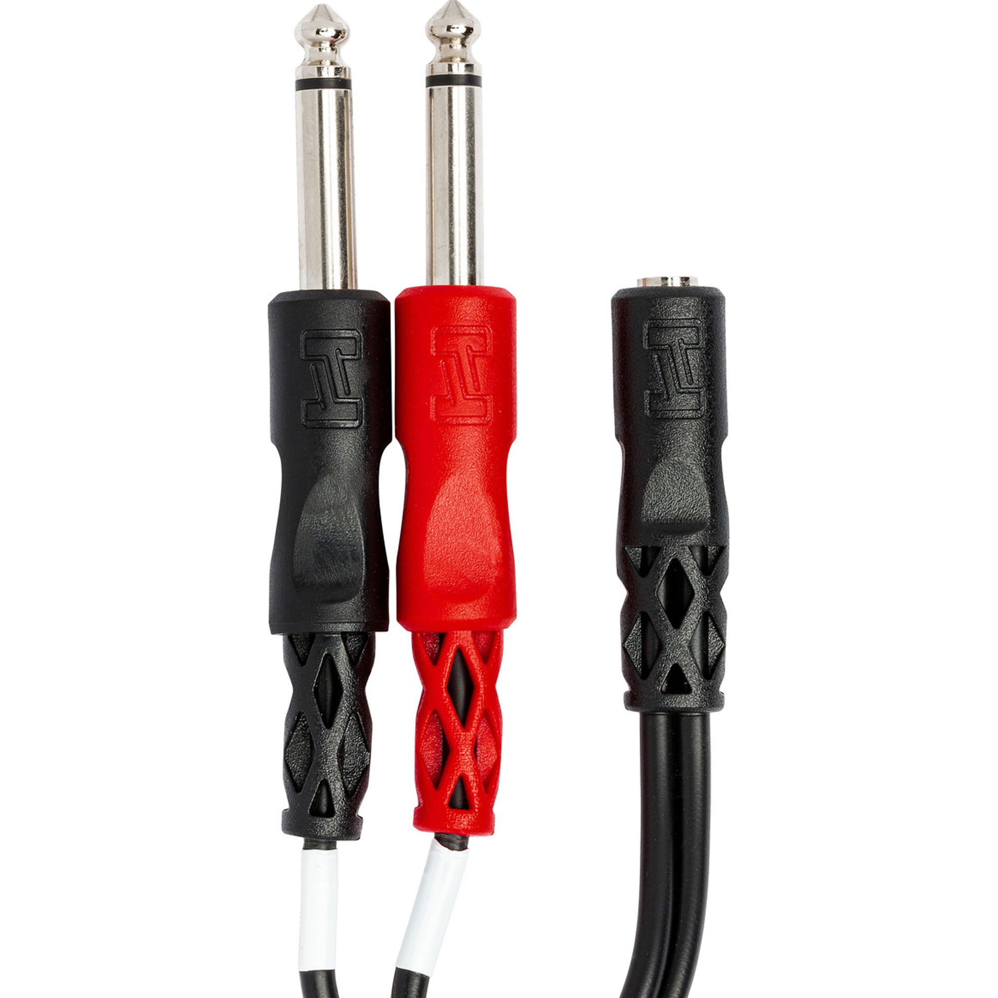 Hosa YMP-434 Female 3.5mm TRS to Dual Male 1/4" TS Stereo Breakout Cable