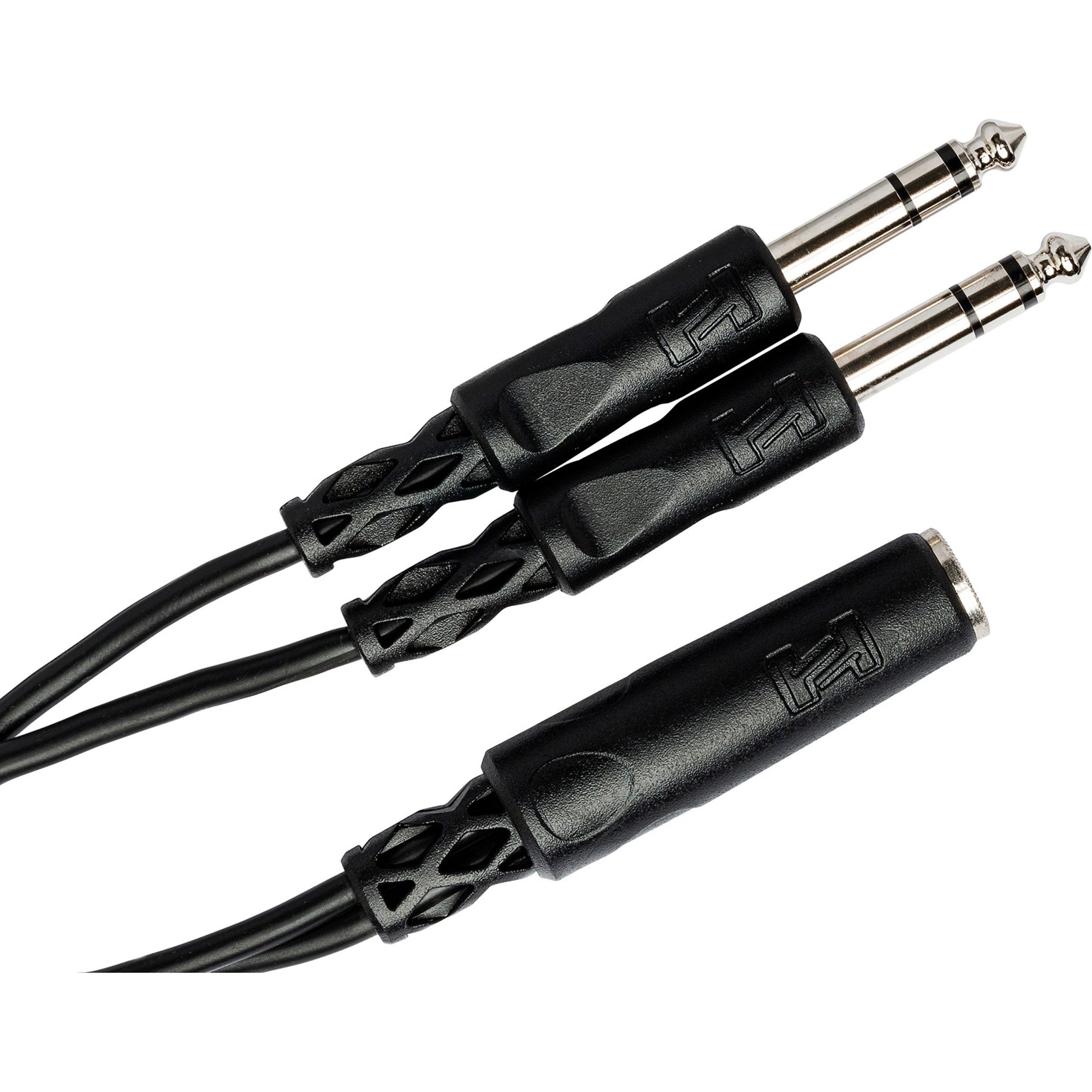 Hosa YPP-308 1/4" TRS Female to Dual 1/4" TRS Male Y Cable