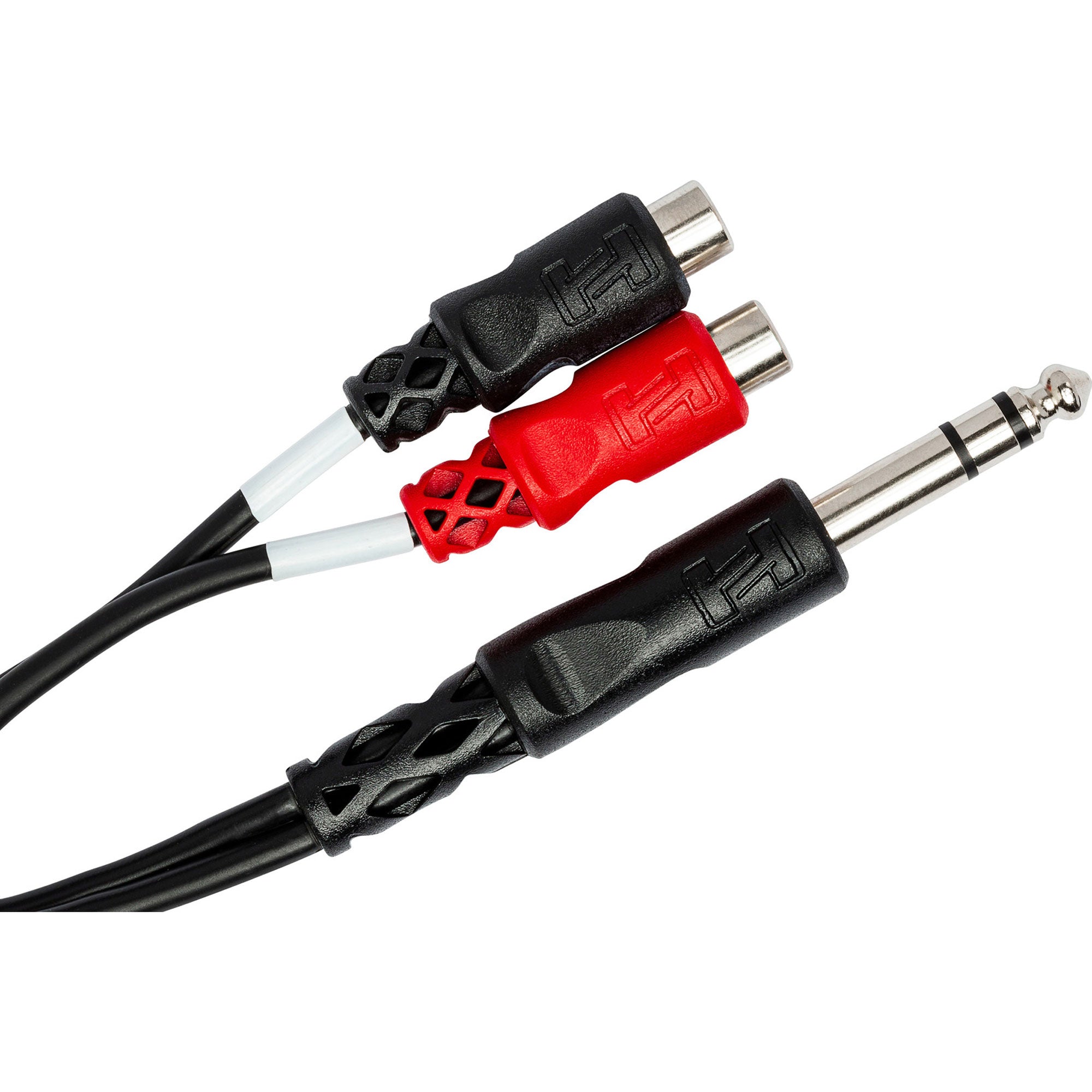 Hosa YPR-102 1/4" TRS Male to Dual RCA Female Stereo Breakout Cable