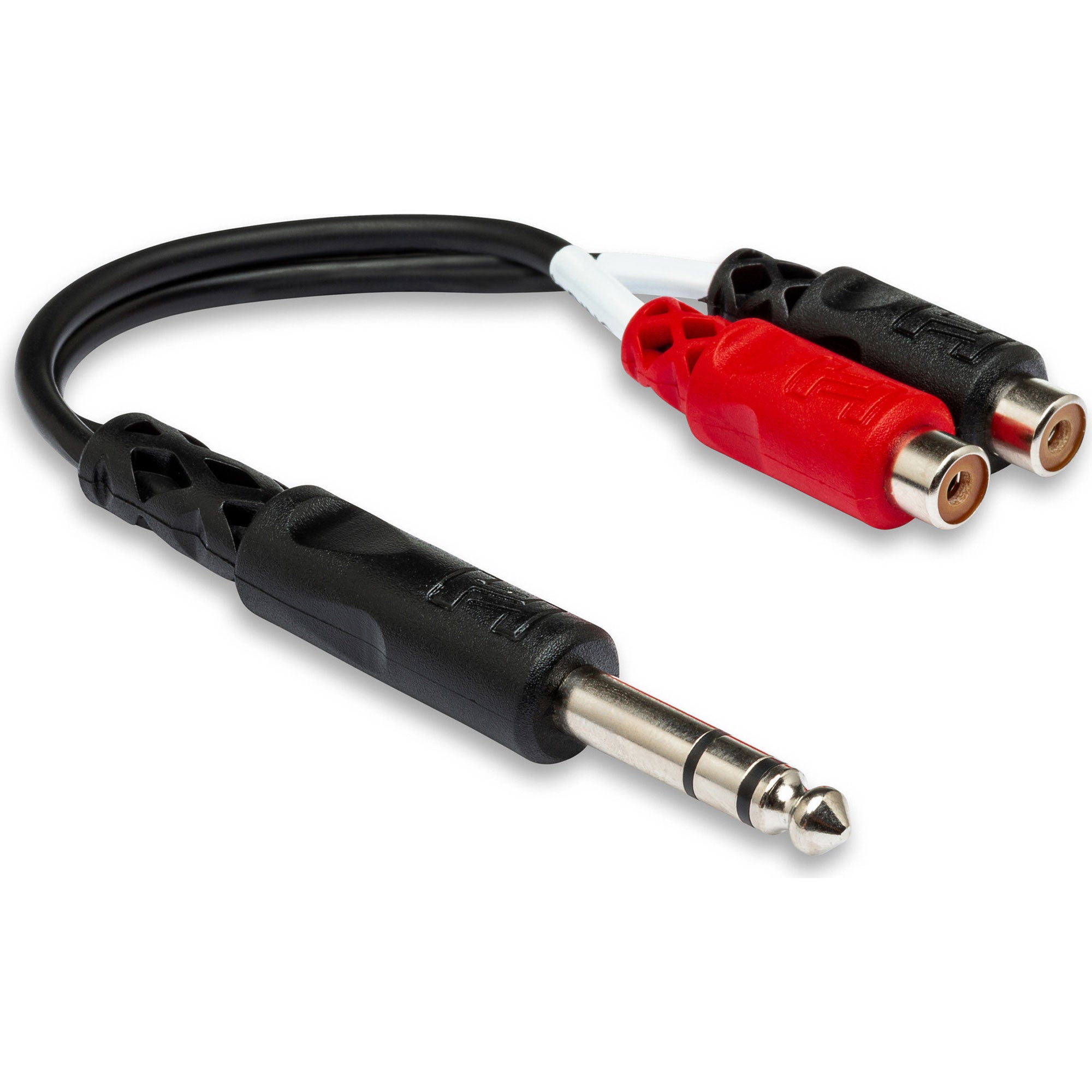 Hosa YPR-102 1/4" TRS Male to Dual RCA Female Stereo Breakout Cable