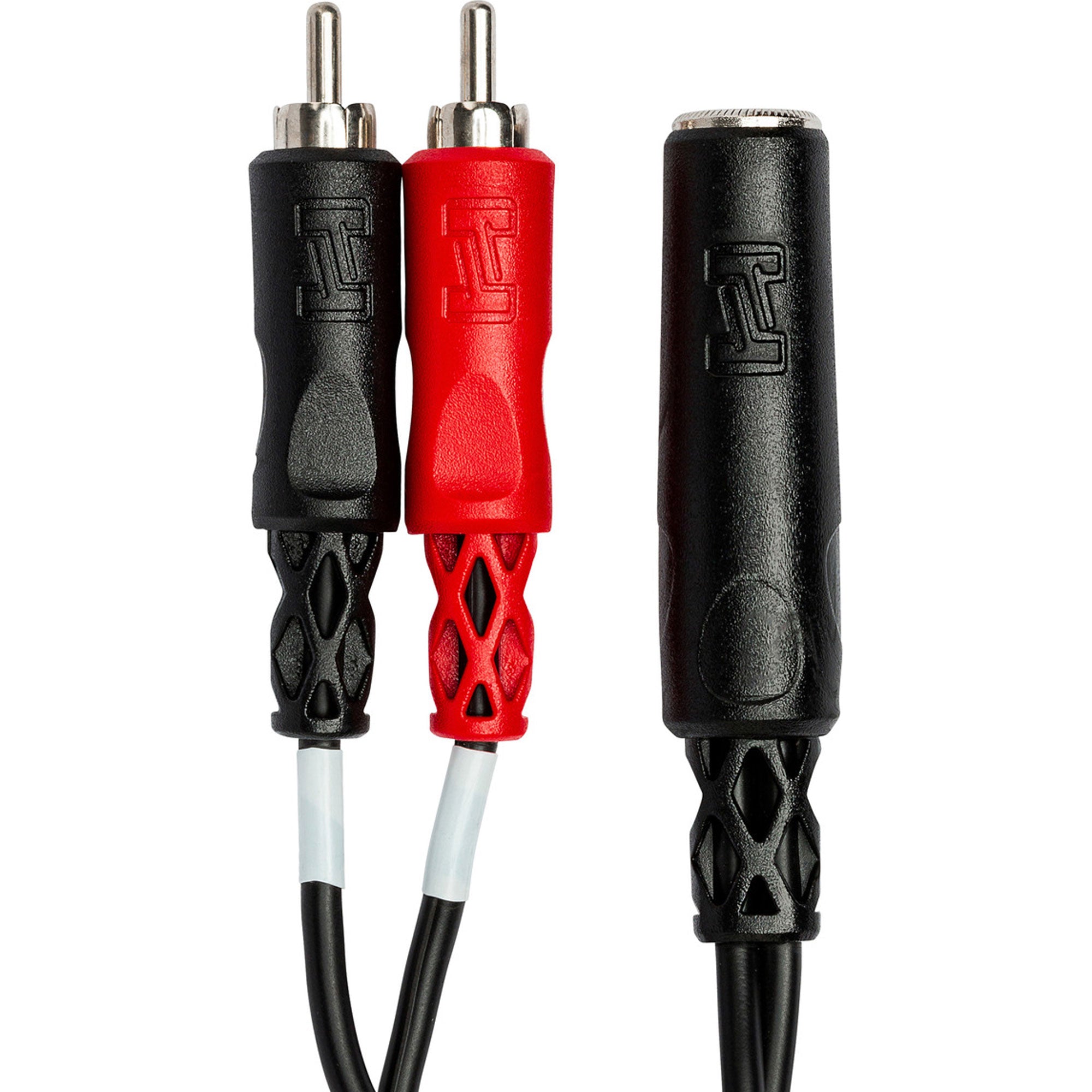 Hosa YPR-257 1/4" TRS Female to Dual RCA Male Stereo Breakout Cable