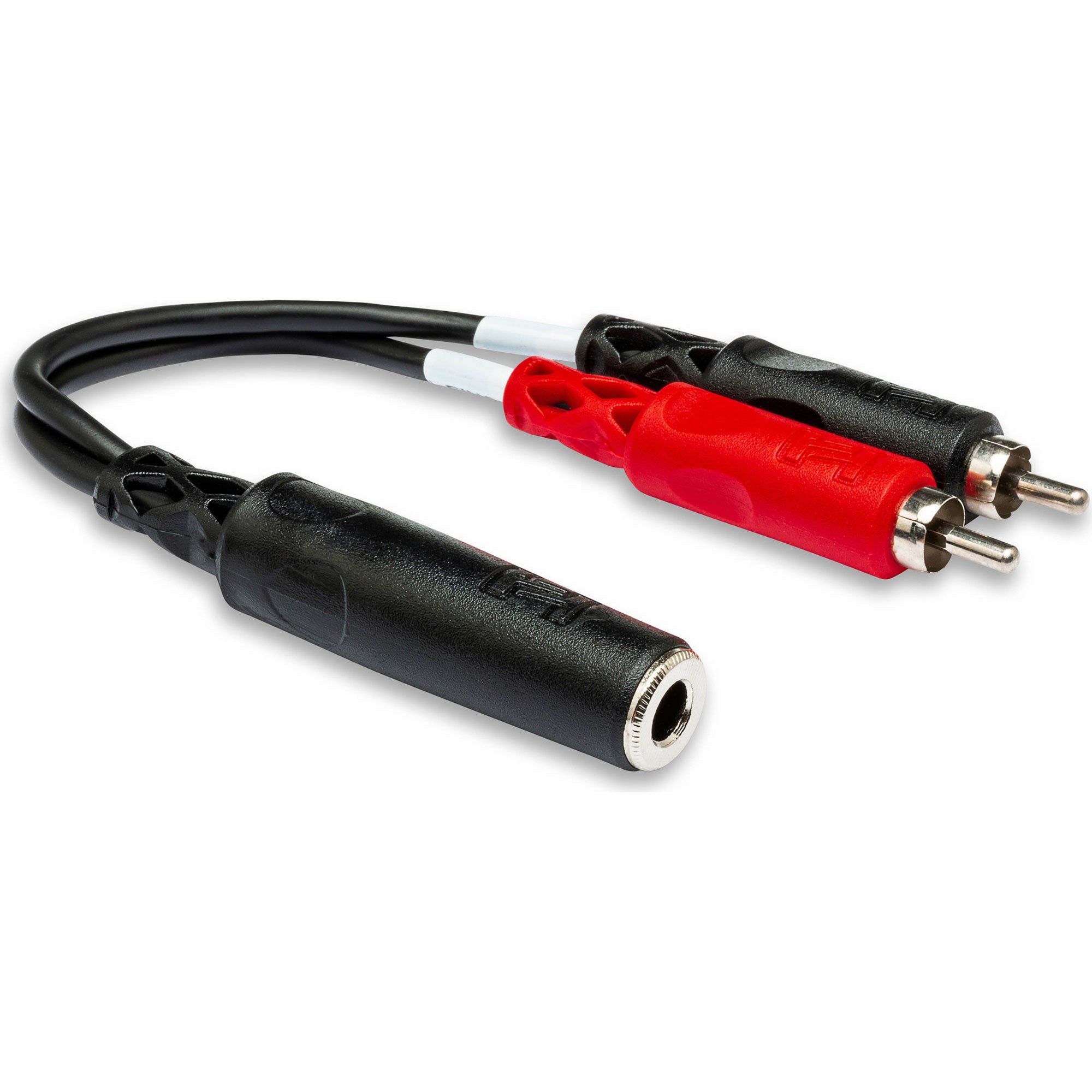 Hosa YPR-257 1/4" TRS Female to Dual RCA Male Stereo Breakout Cable