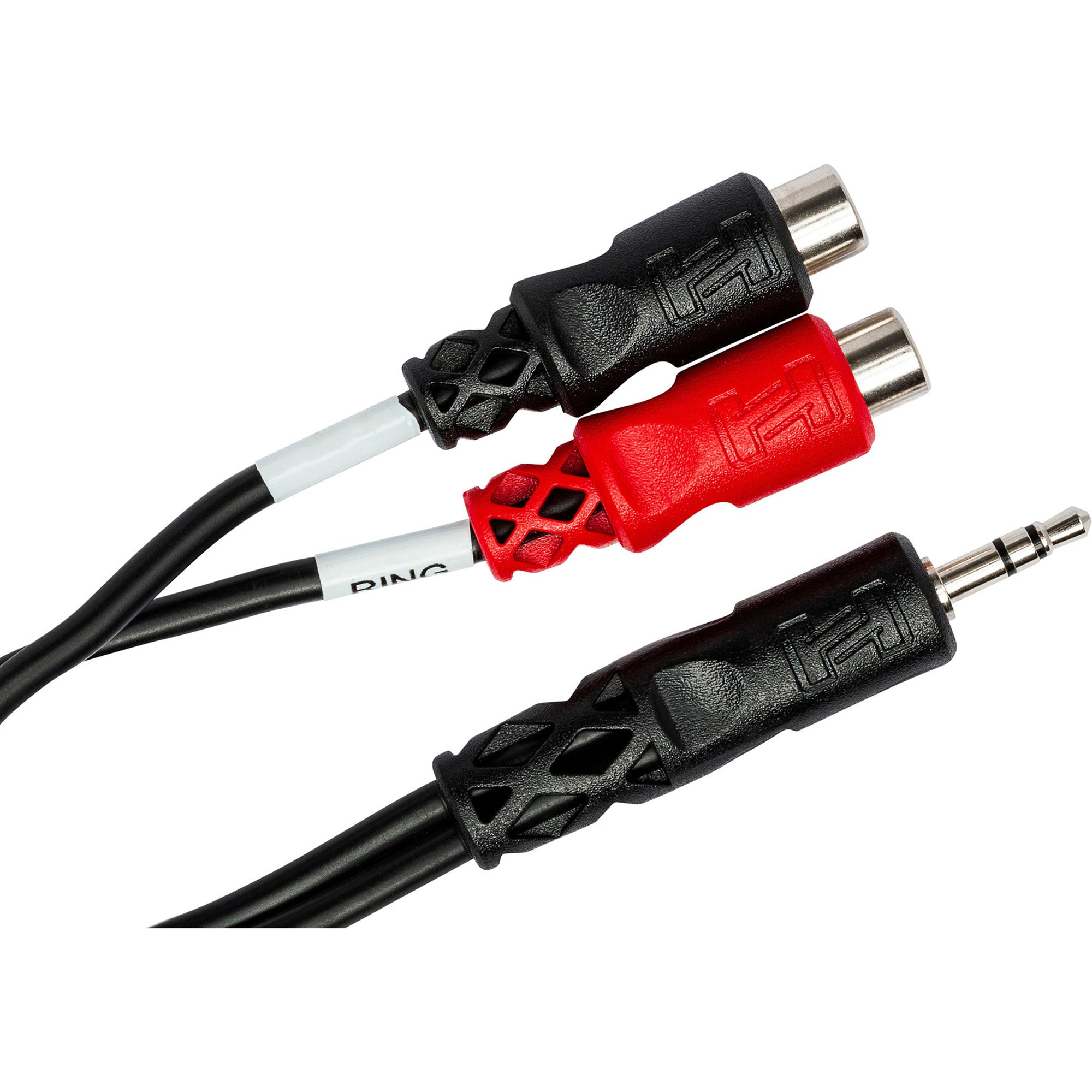 Hosa YRA-154 3.5mm TRS Male to Duale RCA Female Stereo Breakout Cable