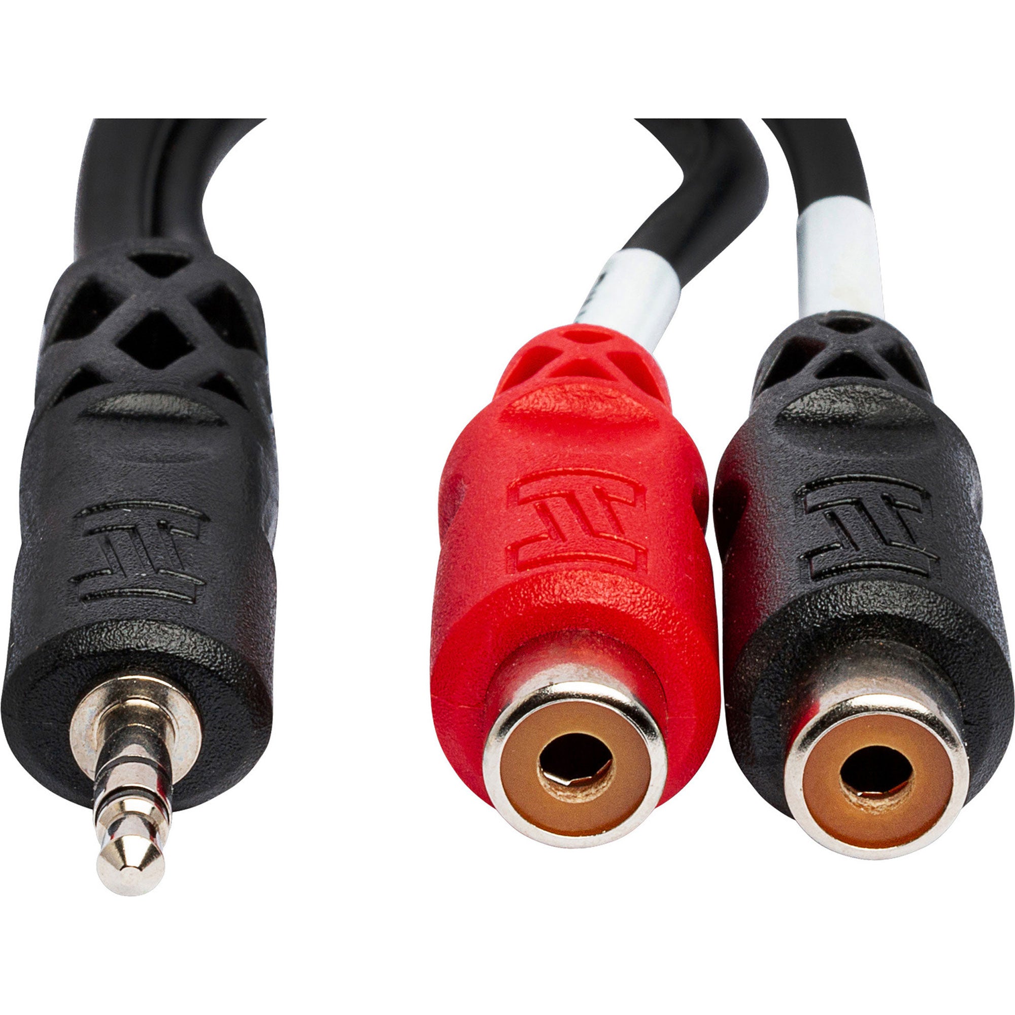 Hosa YRA-154 3.5mm TRS Male to Duale RCA Female Stereo Breakout Cable