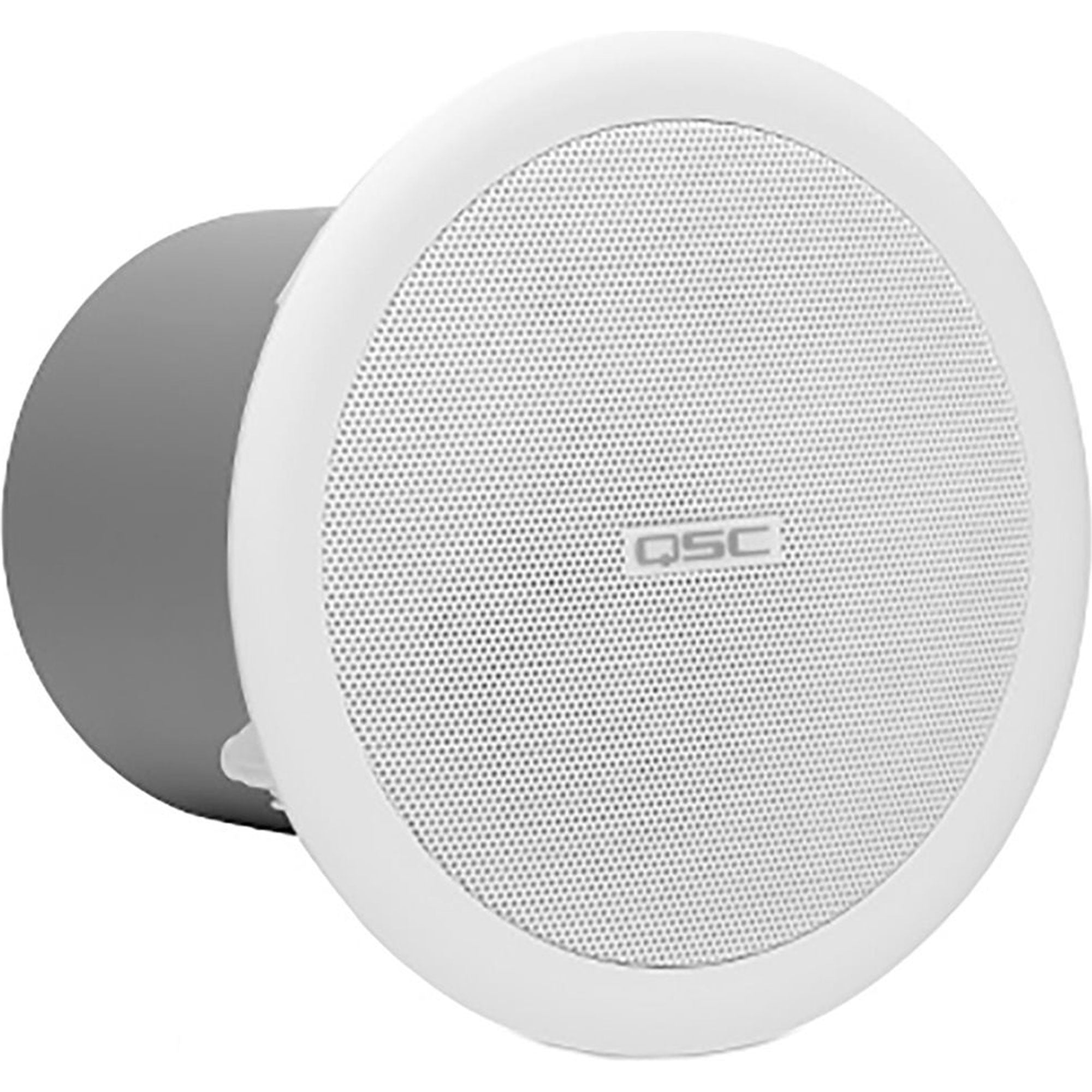 QSC AC-C2T AcousticCoverage 2.75" Full-Range Ceiling Loudspeaker (Each, White)