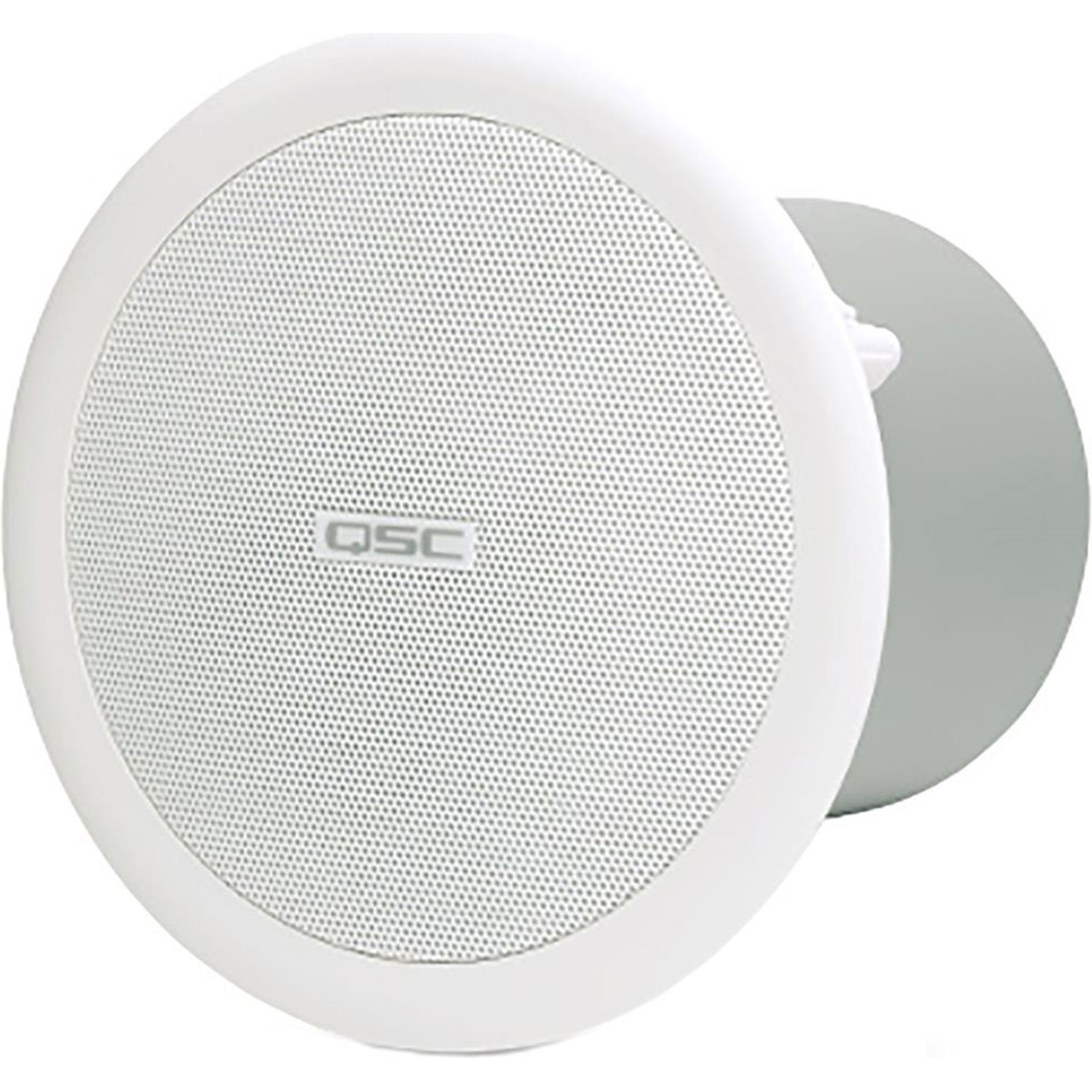 QSC AC-C2T AcousticCoverage 2.75" Full-Range Ceiling Loudspeaker (Each, White)