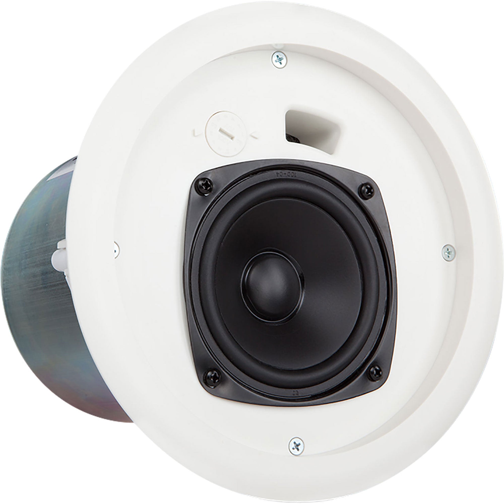 QSC AC-C4T AcousticCoverage 4.5" Full-Range Ceiling Loudspeaker (Each, White)