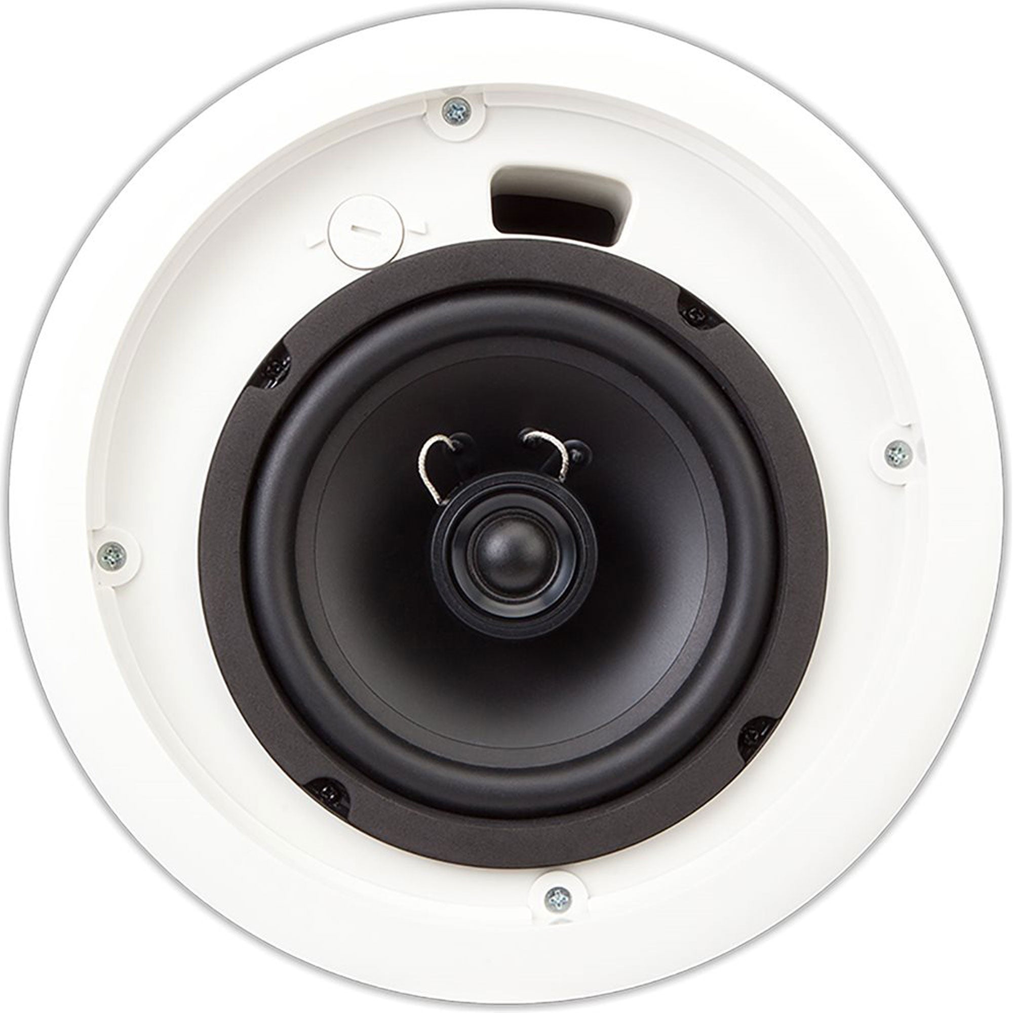 QSC AC-C6T AcousticCoverage 6.5" Two-Way Ceiling Loudspeaker (Each, White)