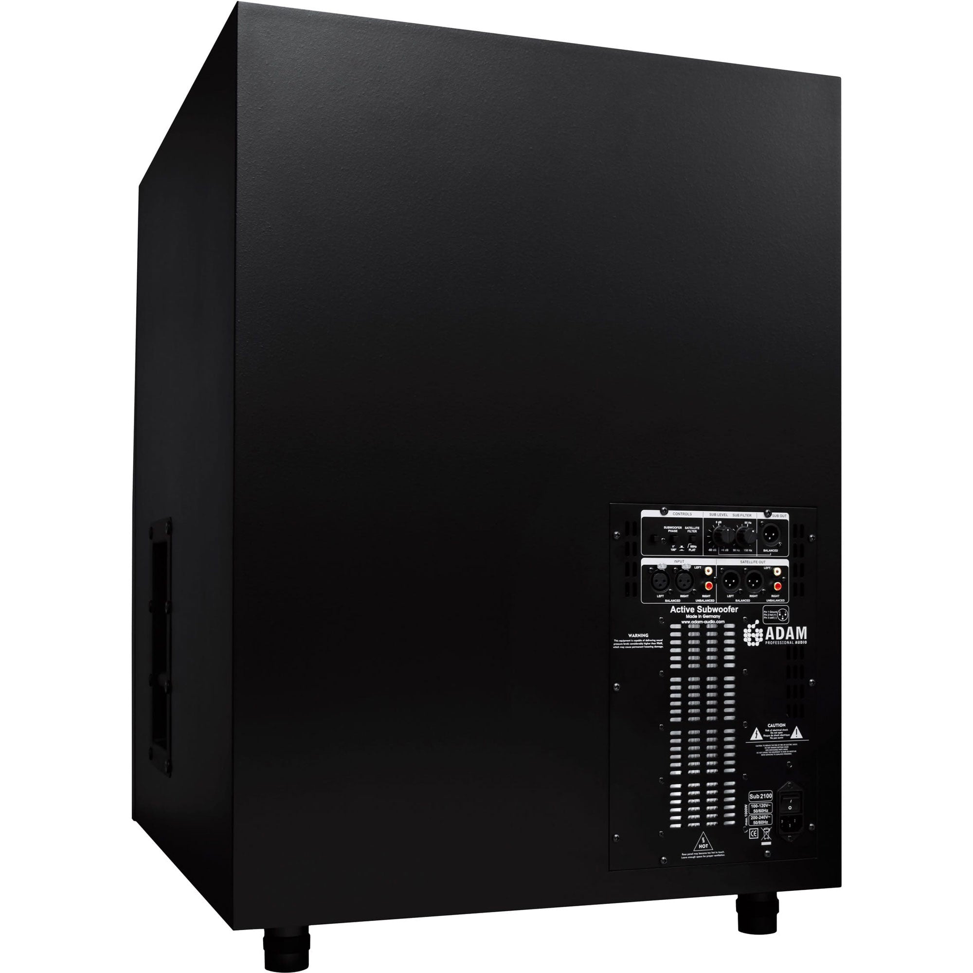 Adam Audio Sub2100 21" 1000 Watt Powered Studio Subwoofer