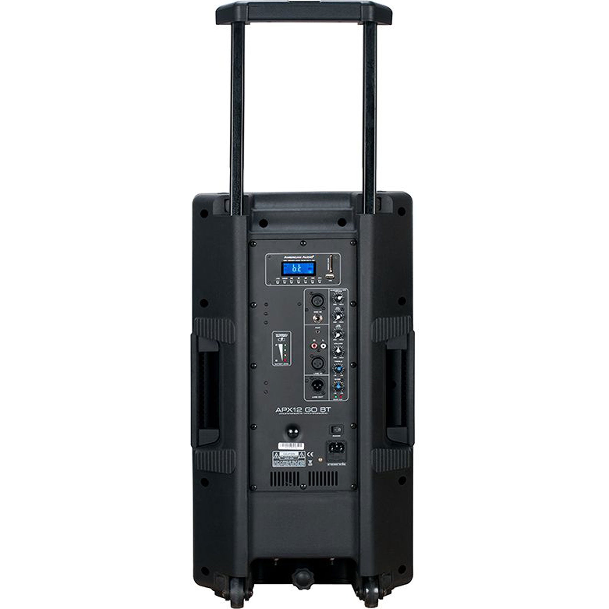 American Audio APX12 GO BT 12" 200W Battery-Powered Portable Bluetooth PA Speaker with Wireless Mic