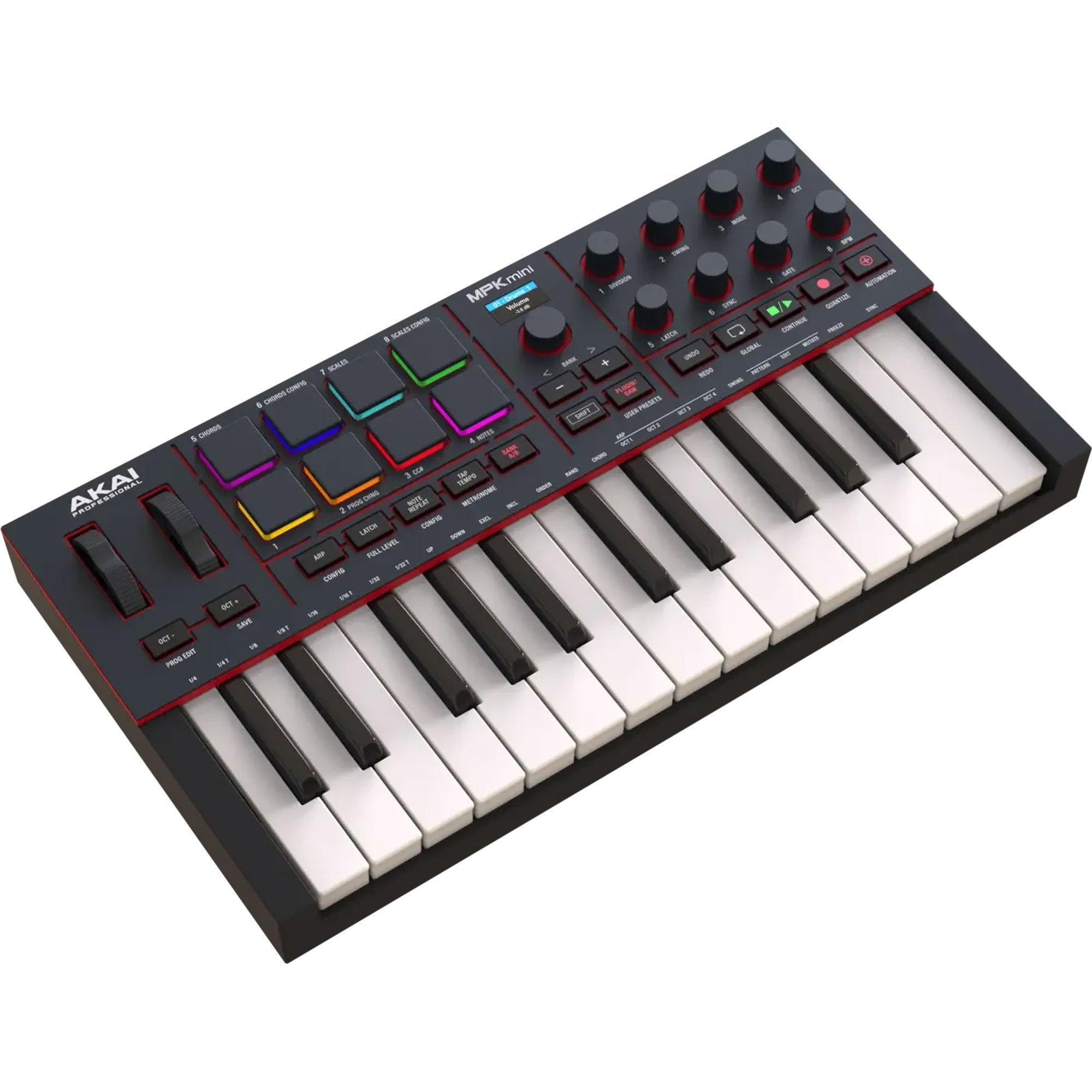 Akai Professional MPK Mini IV 25-Key MIDI Controller (Black)