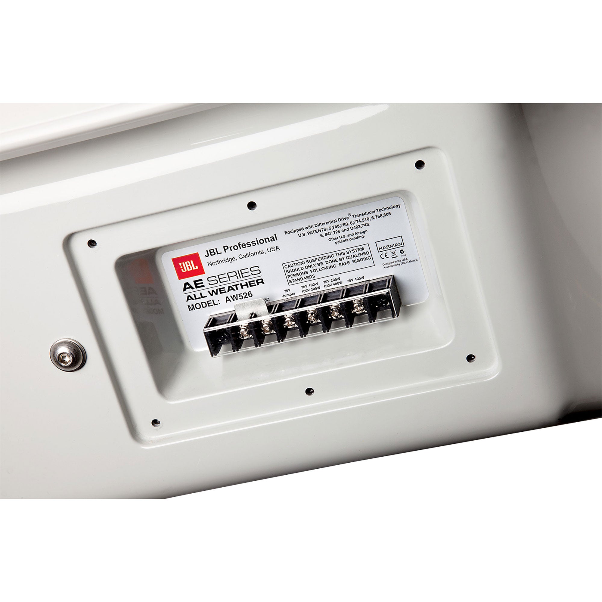 JBL AW526 15" 2-Way Full-Range 120 x 60 Loudspeaker (Grey)