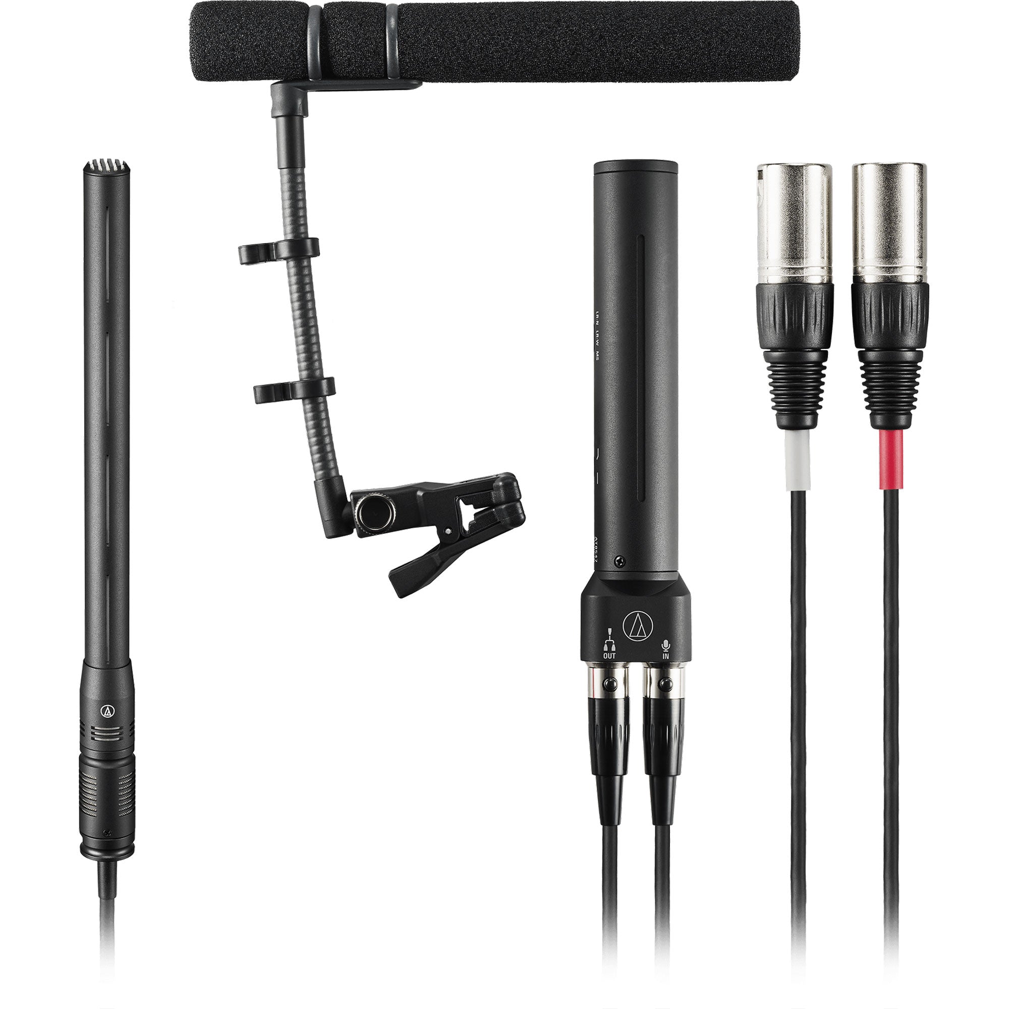 Audio-Technica BP350ST-UL MS Stereo On-Camera Cardioid Condenser Boundary Microphone
