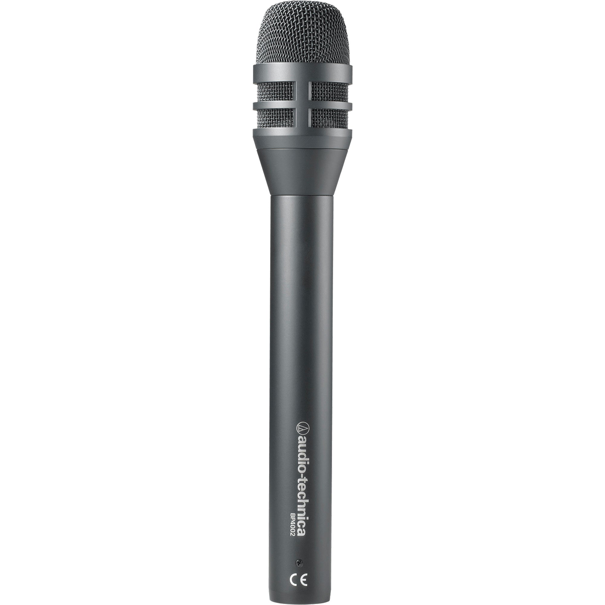 Audio-Technica BP4002 Omnidirectional Dynamic Interview Microphone with Extended Handle