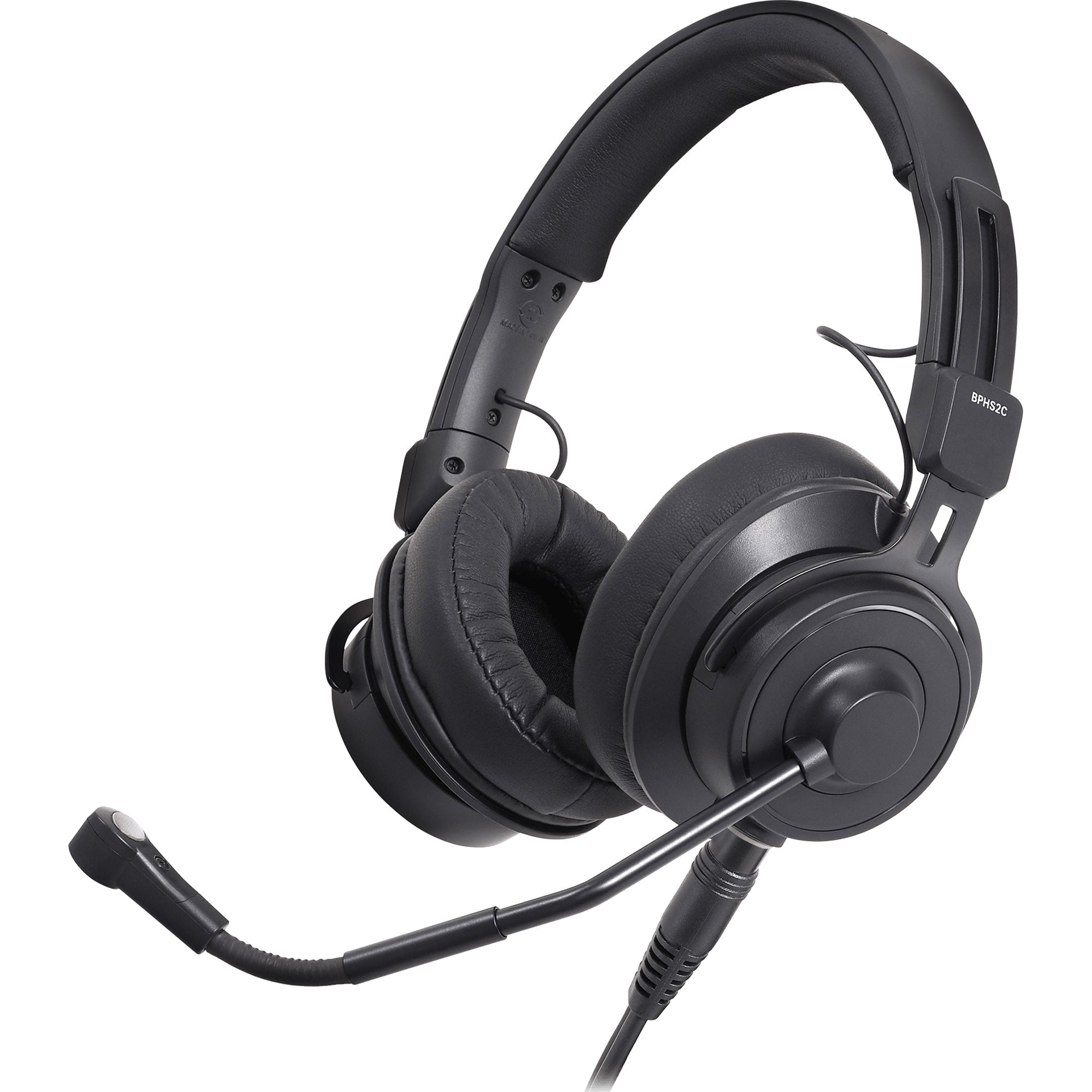 Audio-Technica BPHS2Ca Broadcast Stereo Headset with Cardioid Condenser Boom Microphone