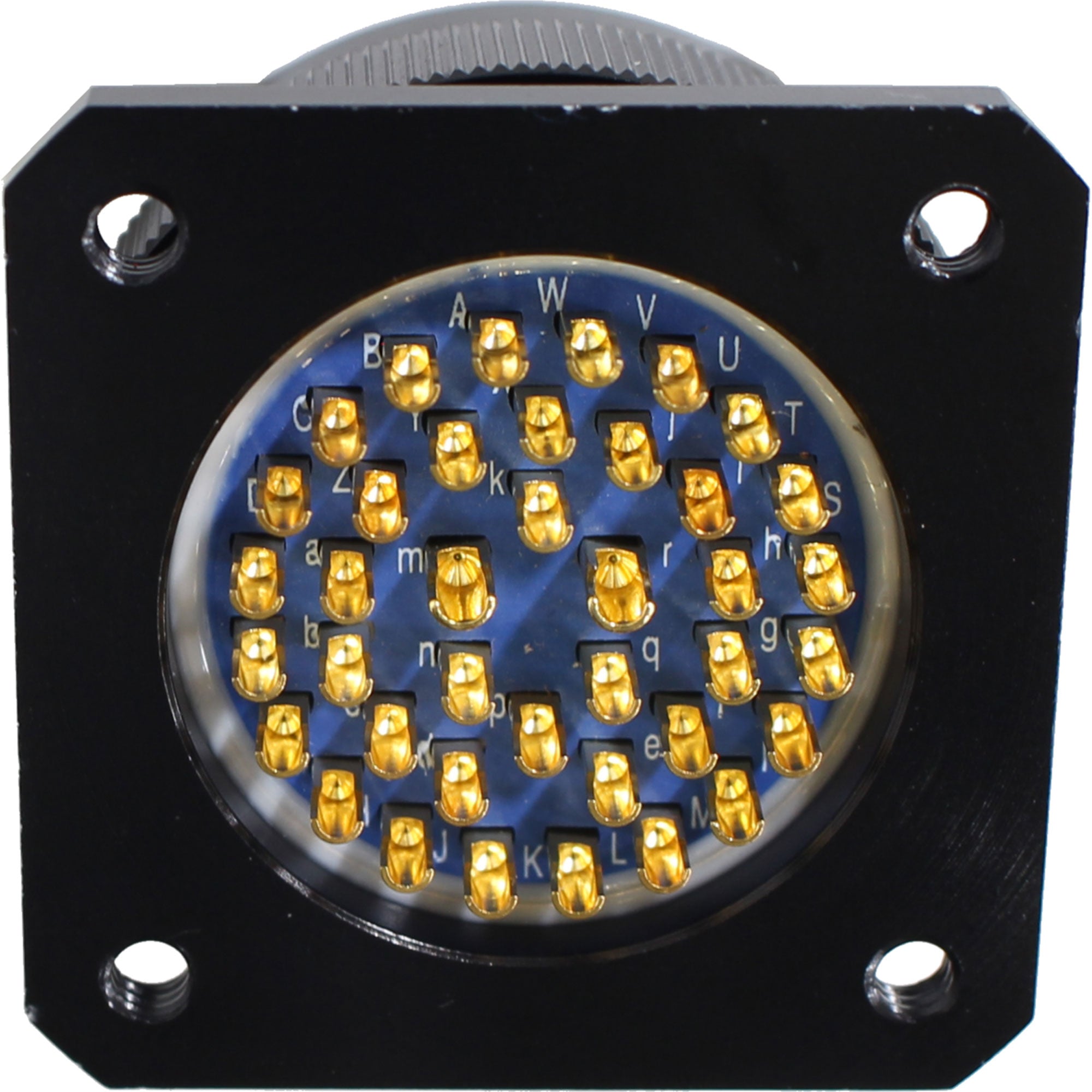 Best-Tronics BT39CM Chassis Mount 39 Pin Connector with Dust Cap and Wiring Kit (Male)