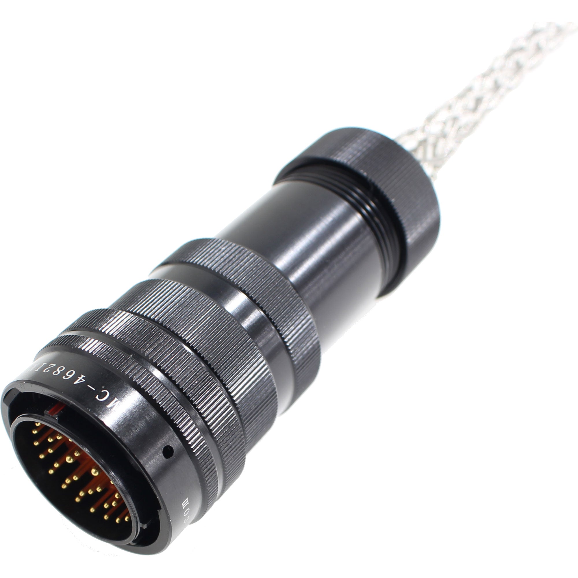 Best-Tronics BT39IM Cable Mount 39 Pin Connector with Dust Cap, Strain Relief & Wiring Kit (Male)