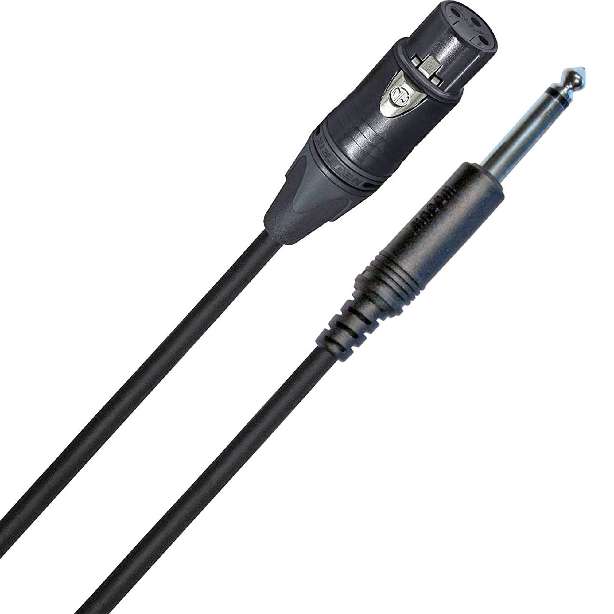 Performance Audio Female XLR to 1/4" Phone TS Cable (5')