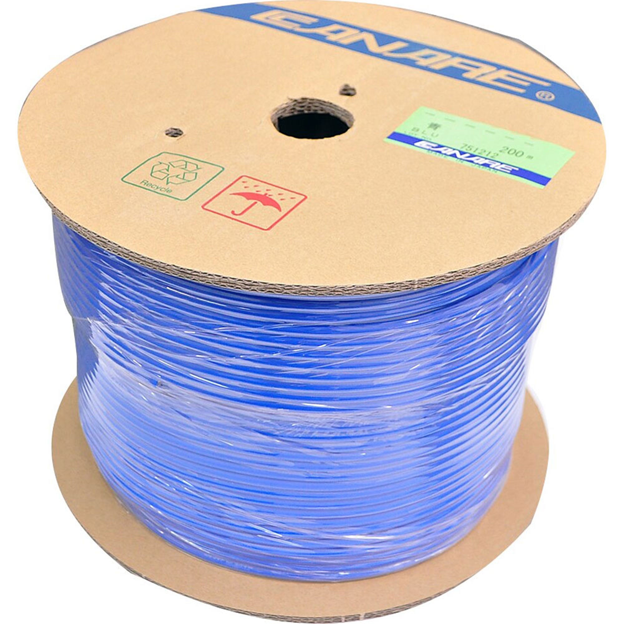 Canare L-2T2S 2-conductor Microphone Cable (Blue, 656'/200m)