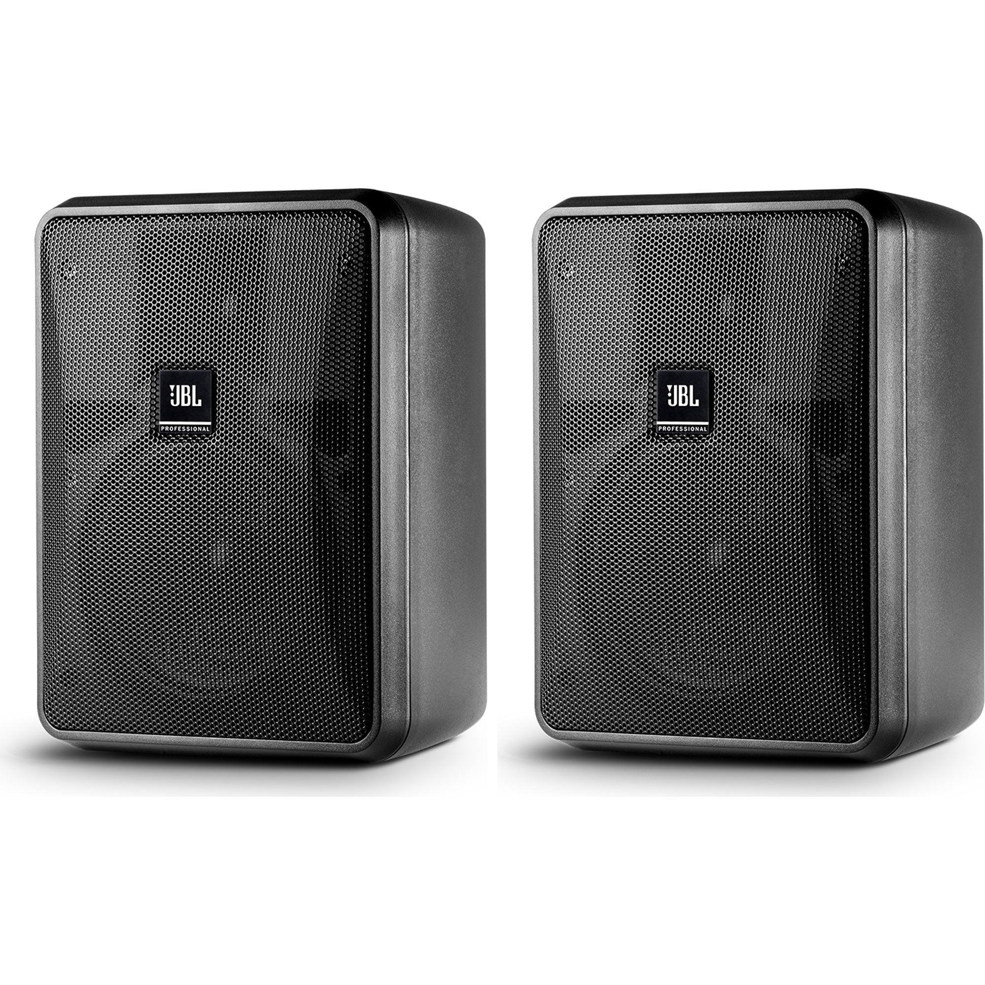 JBL Control 25-1L 5.25" Compact 8-Ohm Indoor/Outdoor Background/Foreground Speaker (Black, Pair)