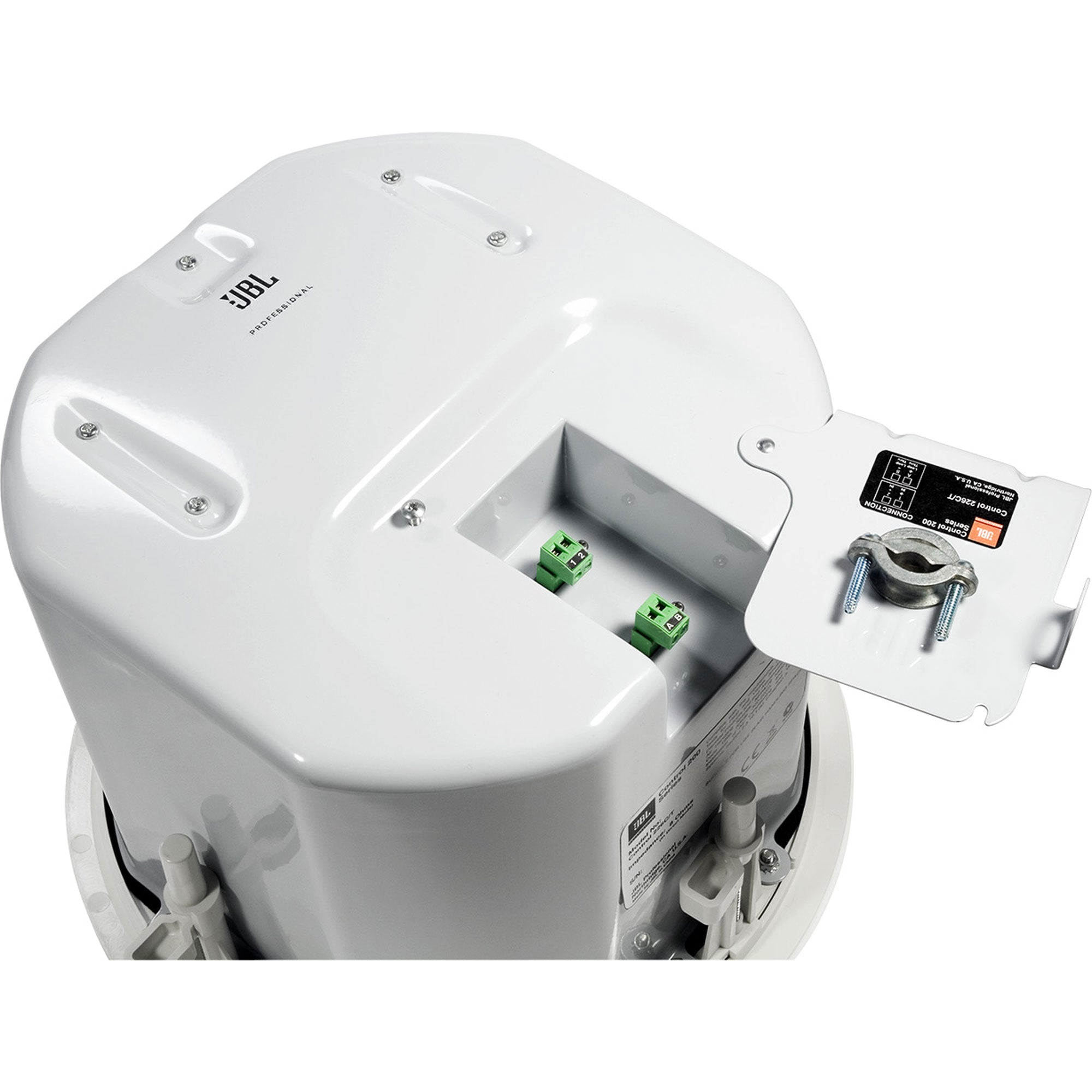 JBL Control 226C/T 6.5" Coaxial In-Ceiling Loudspeaker with HF Compression Driver (White, Pair)