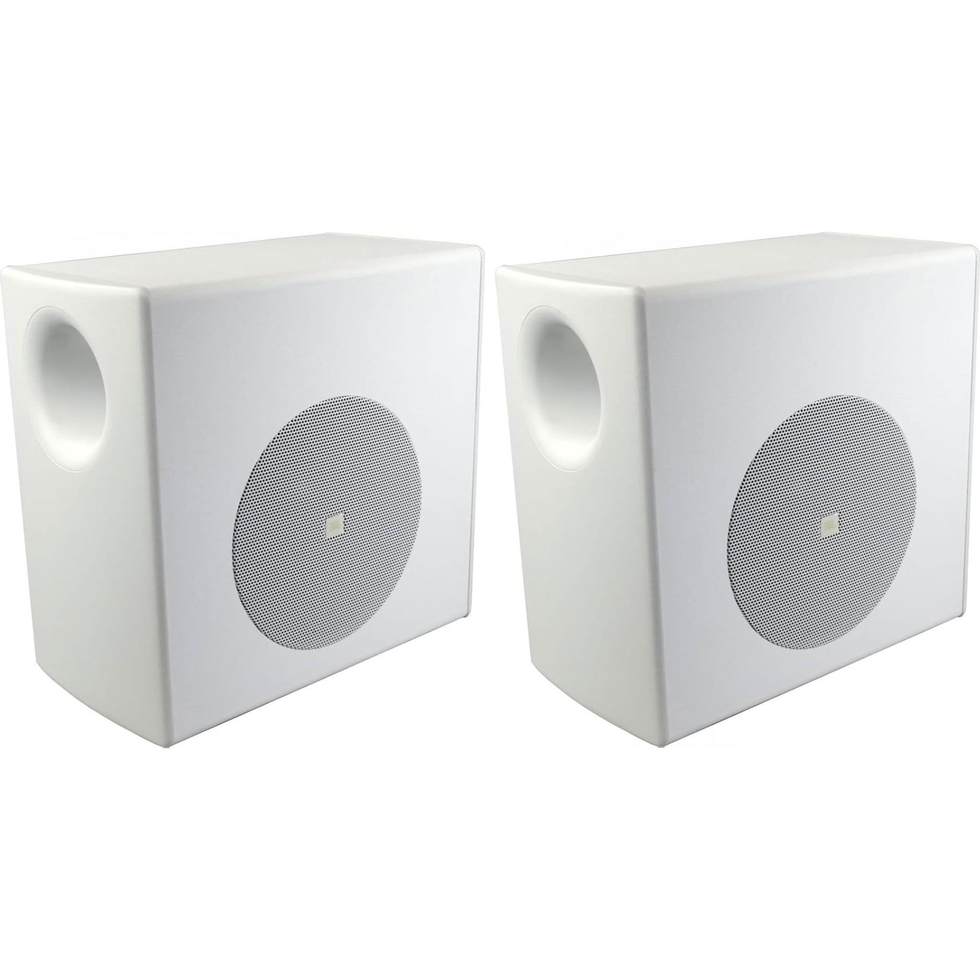 JBL Control 50S/T Compact 8" Surface-Mount Subwoofer (White, Pair)