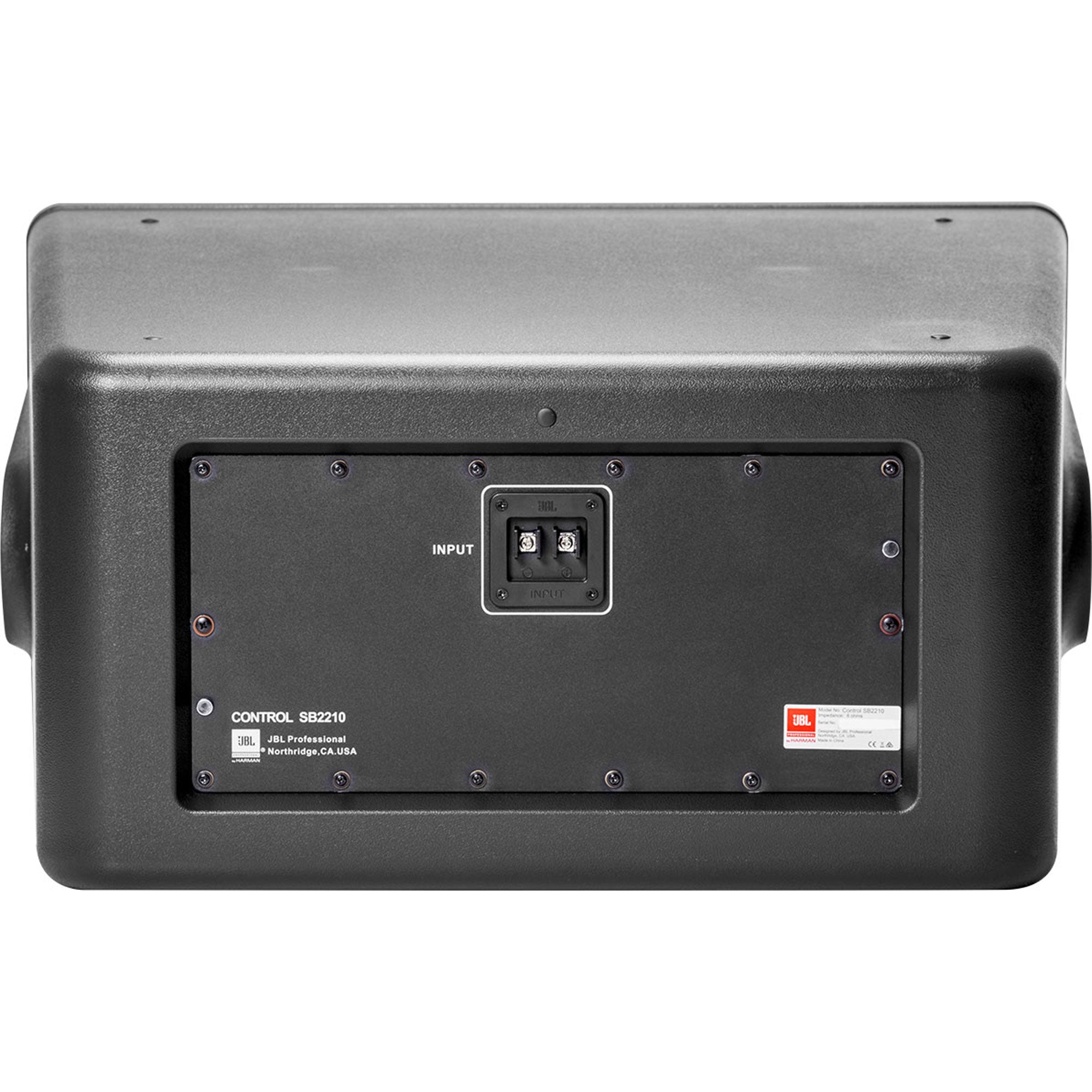 JBL Control SB2210 Dual 10" Compact Subwoofer (Black)