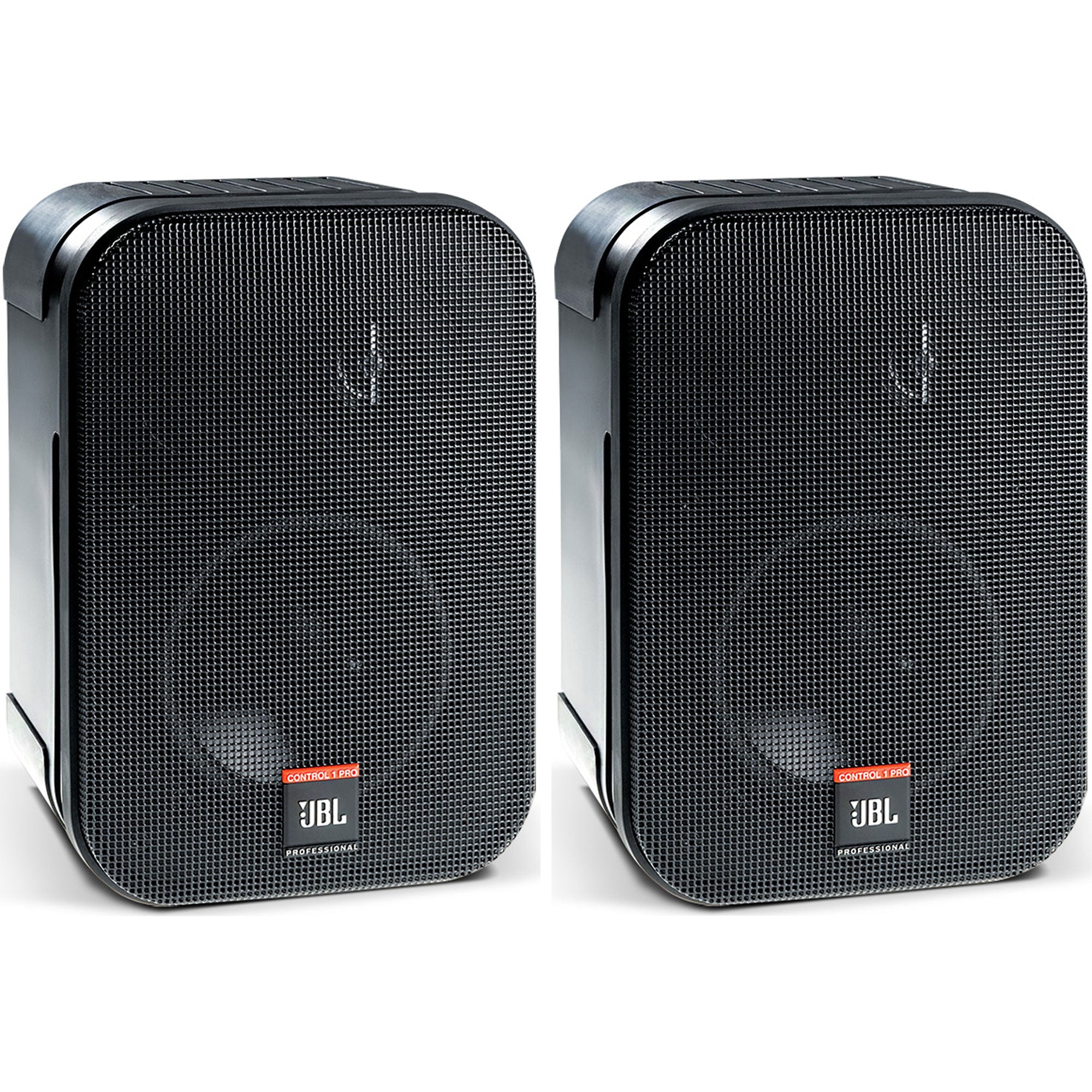 JBL CSS-1S/T 5.25" Compact Two-Way 100V/70V/8-Ohm Loudspeaker (Black, Pair)