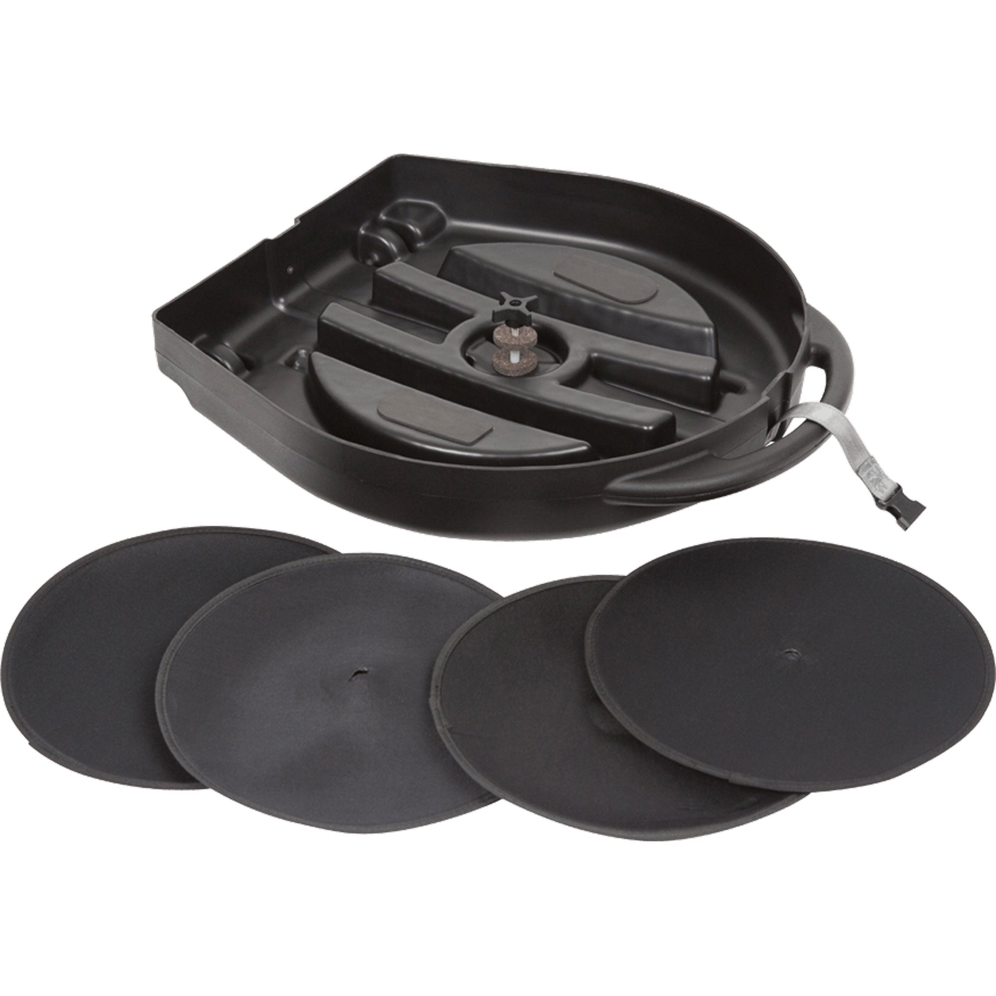 SKB 1SKB-CV24W Rolling Cymbal Vault (Black)