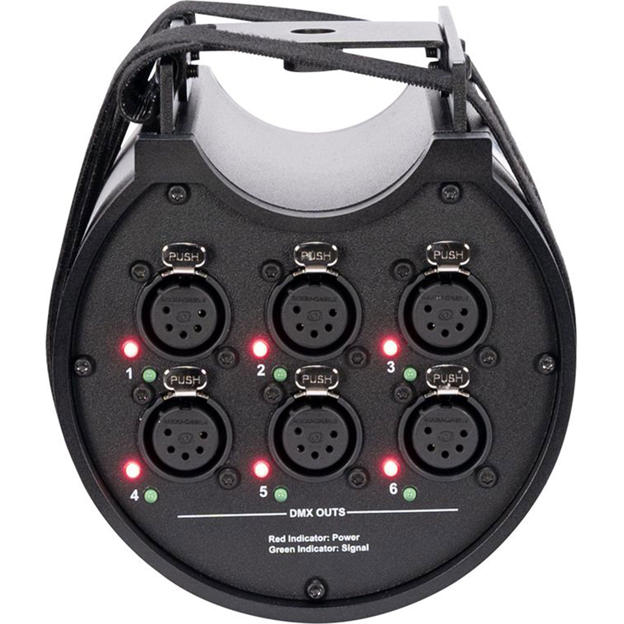 American DJ Data Distro 6 DMX and RDM Splitter