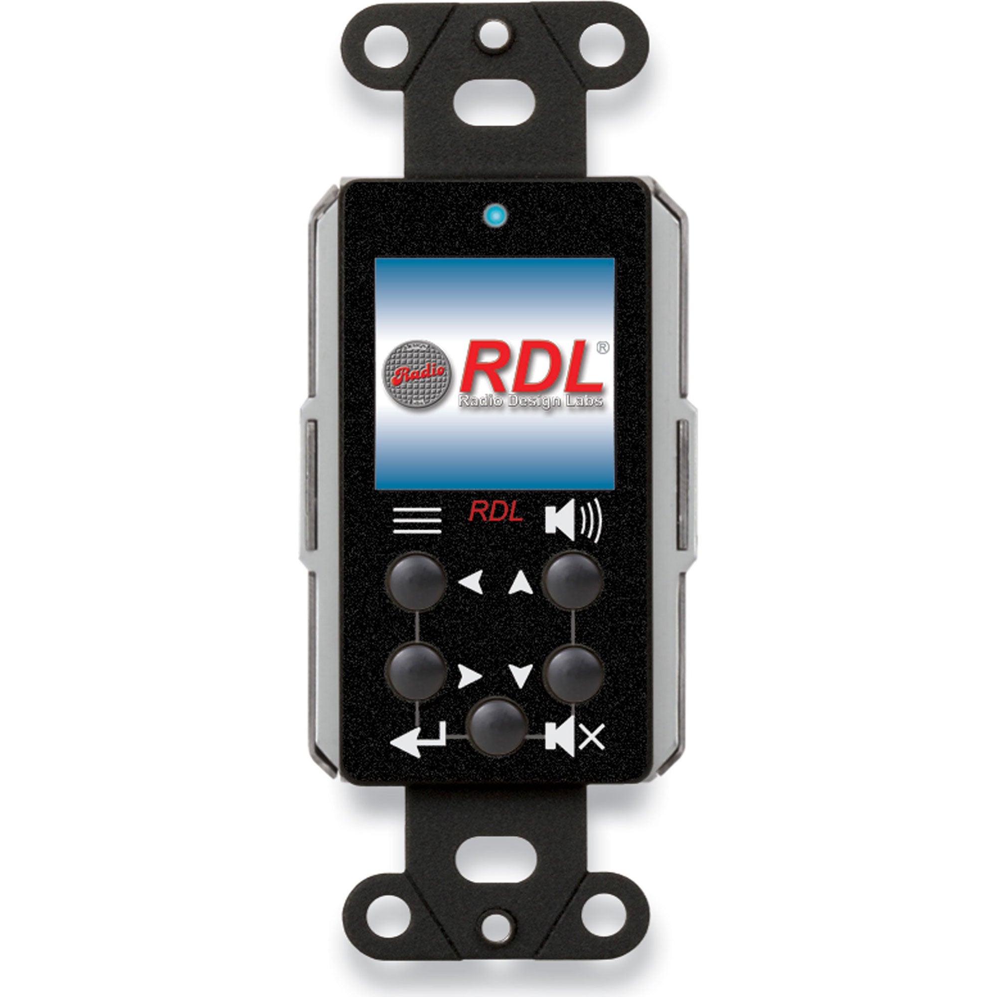 RDL DB-NMC1 Network Remote Control with Screen - Dante (Black)