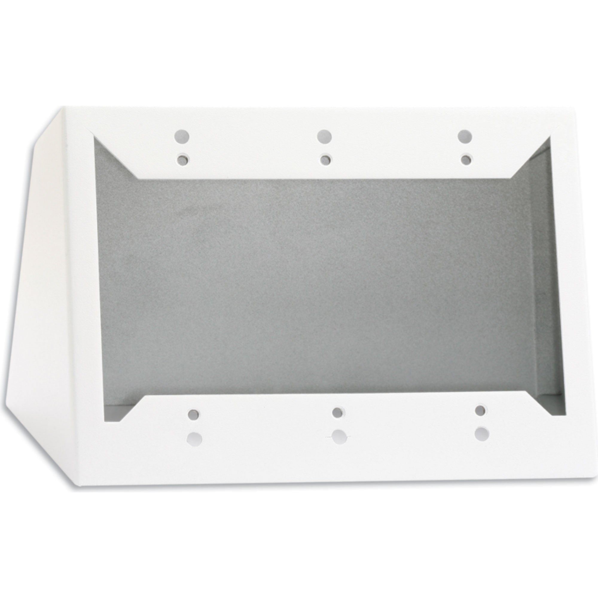 RDL DC-3W Desktop or Wall Mounted Chassis for Decora Plates (White)